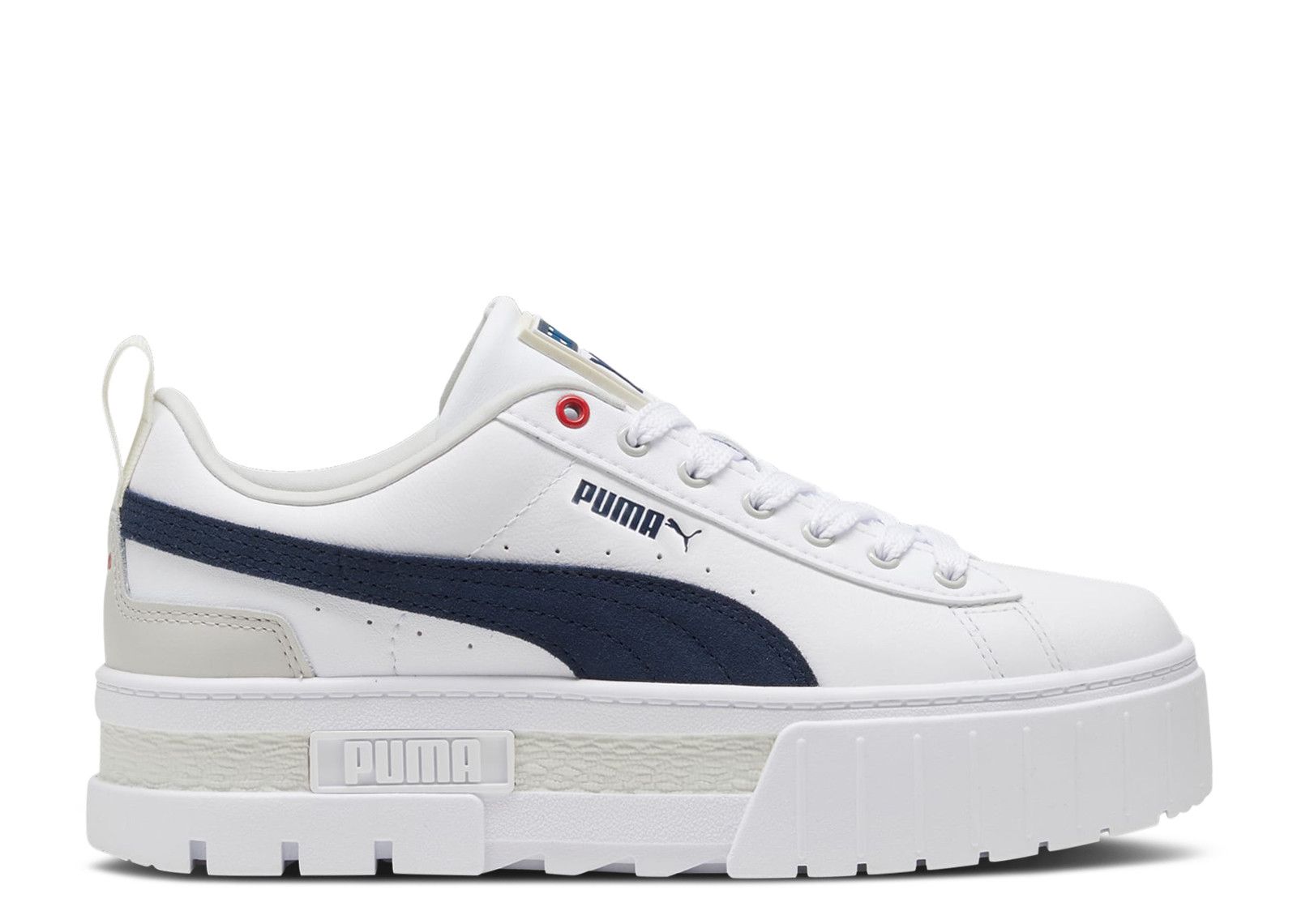 Wmns Mayze 'White Club Navy'