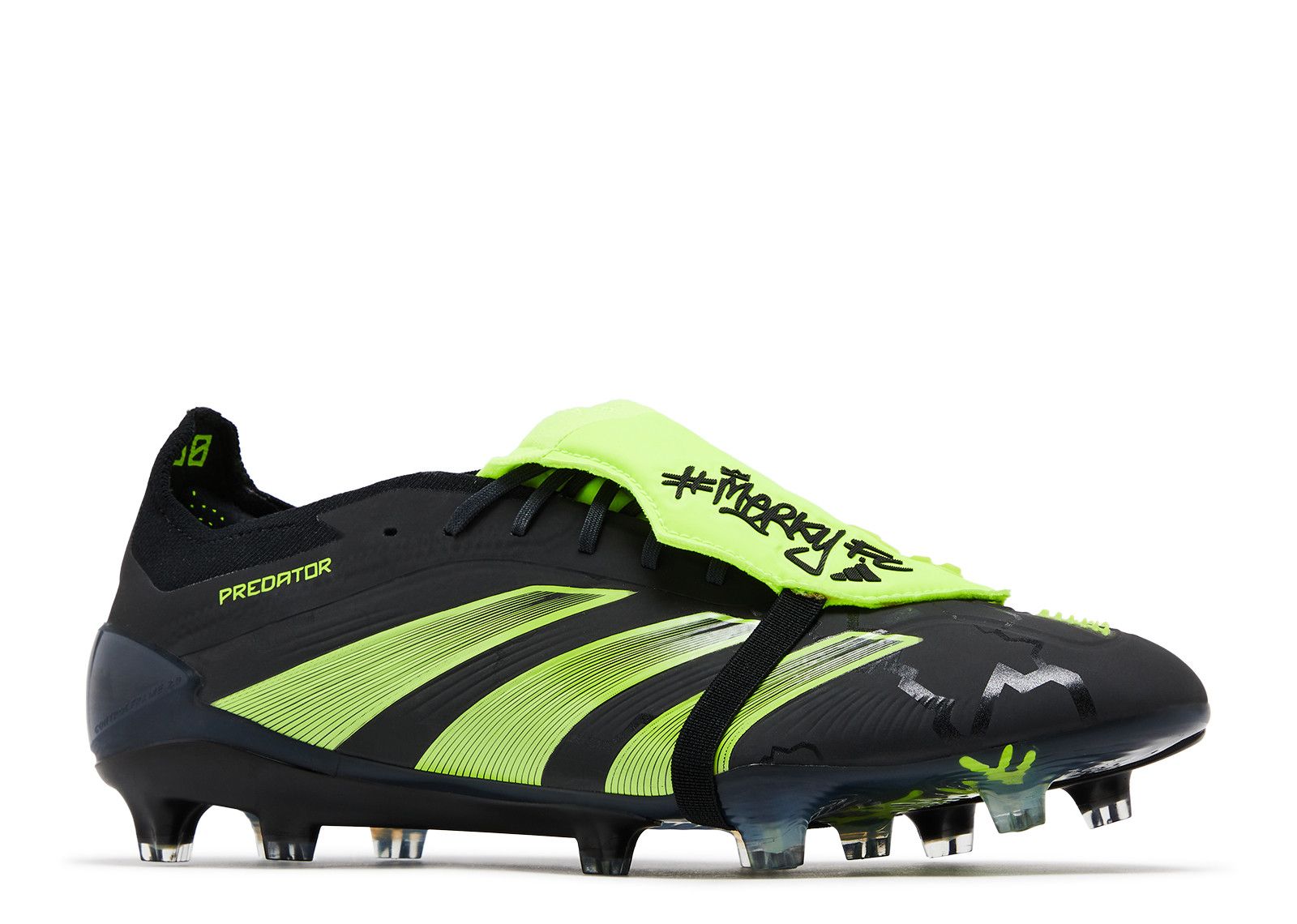 シューズ PREDATOR ELITE  FG MerkyFC X Predator Elite Foldover Tongue FG 'Black Lucid
