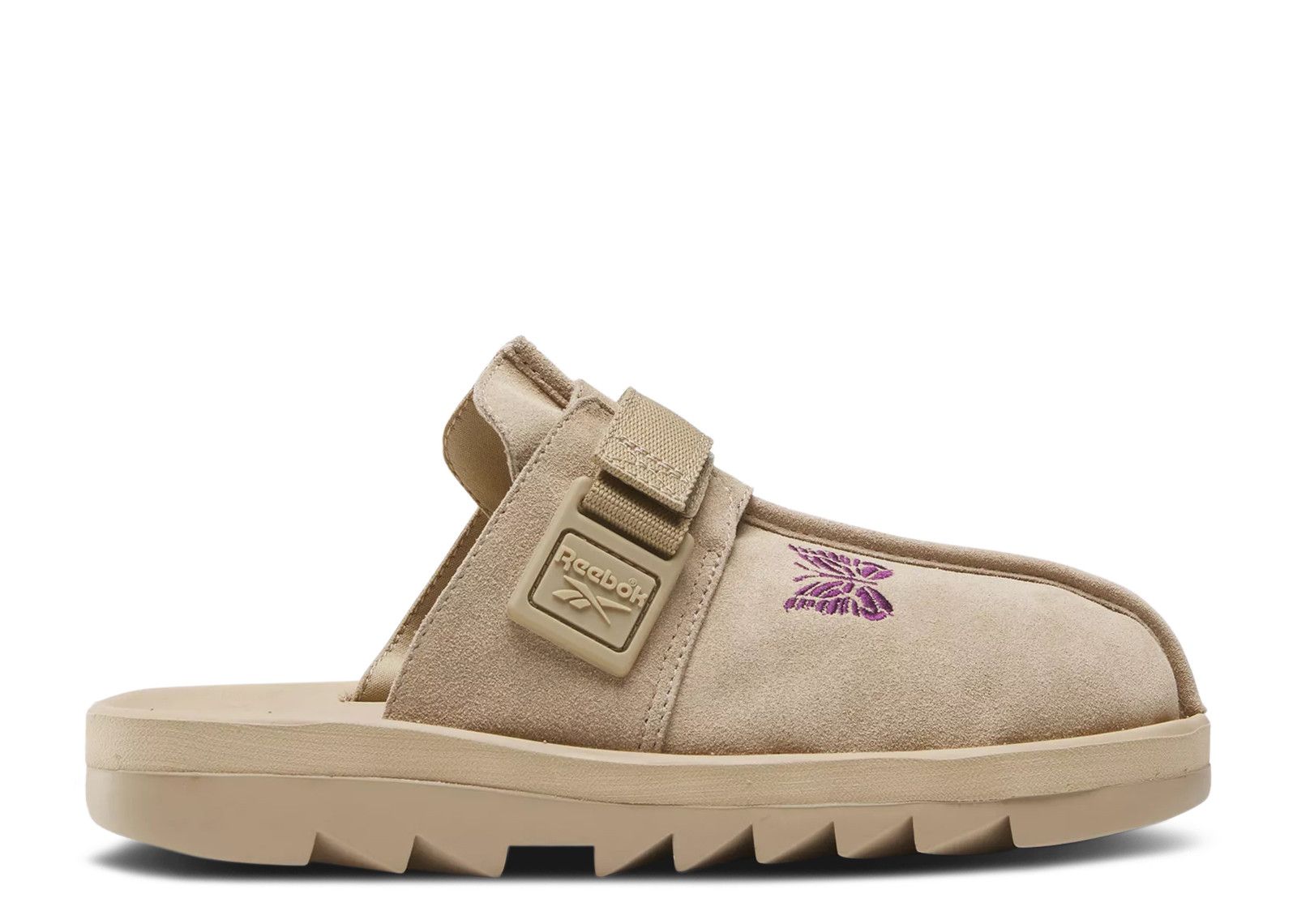 Needles X Beatnik Slides 'Canvas' - Reebok - 100207687 - canvas