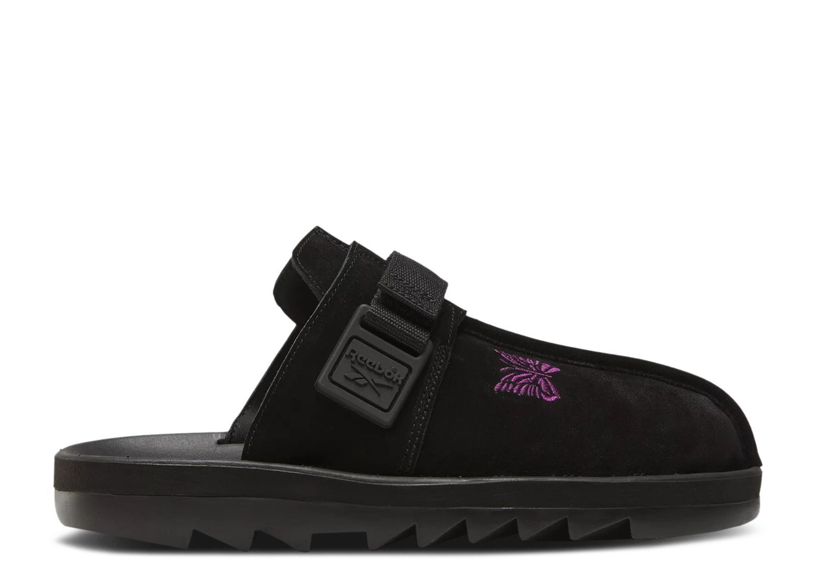 Needles X Beatnik Slides 'Black' - Reebok - 100207686 - core Needles X Beatnik Slides 'Black' - Reebok - 100207686 - core
