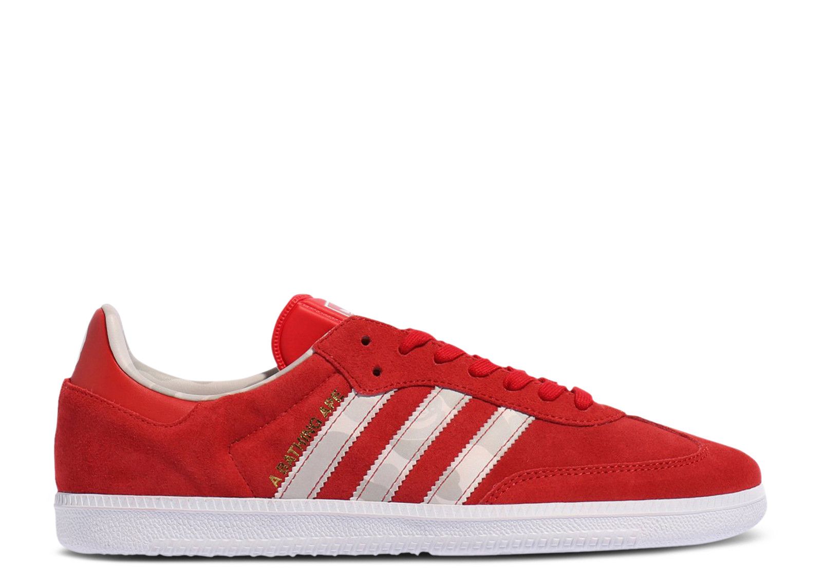 Adidas x bape red best sale