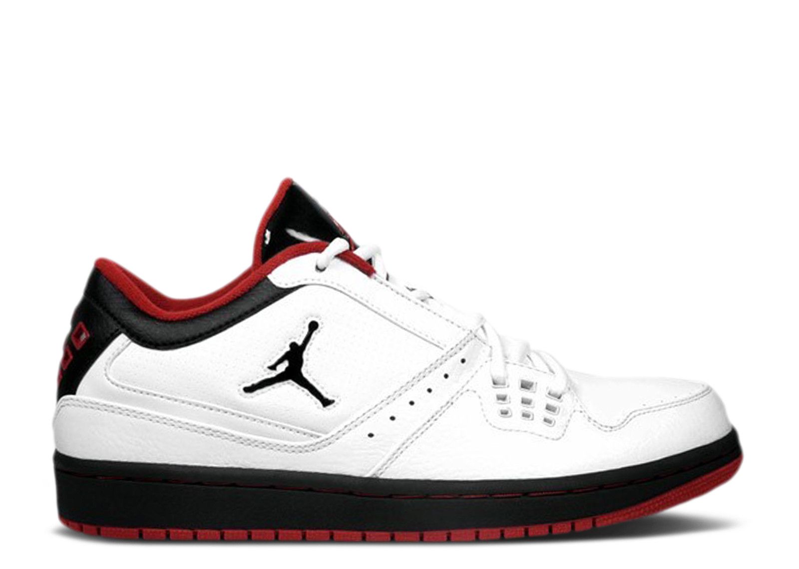 Jordan 1 Flight Low White Black Varsity Red Air Jordan 350610 113 white black varsity red Flight Club