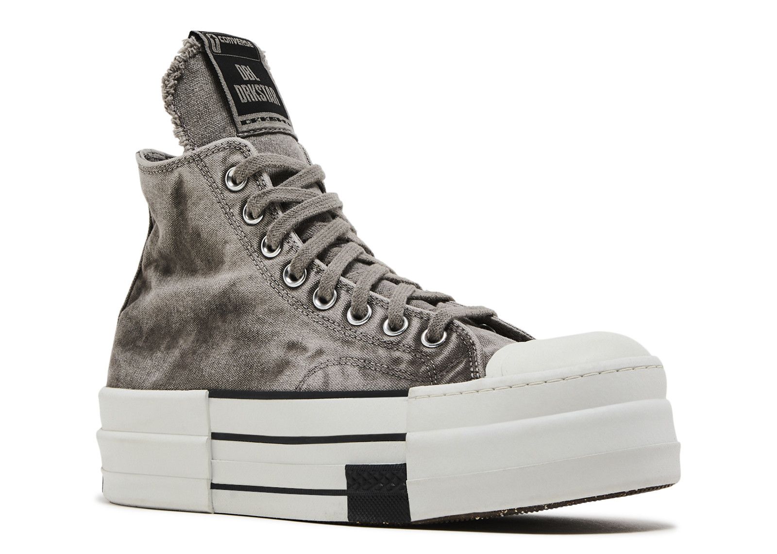Rick Owens X DRKSHDW DBL DRKSTAR Chuck 70 High