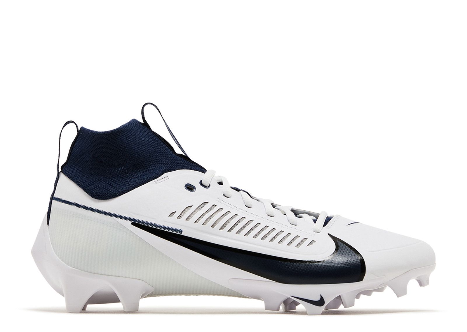 Nike Vapor Edge Pro 360 2 NFL Cleats Men’s 13 White Navy Team Issued FN7759-102 Nike Vapor Edge Pro 360 2 TB Football Cleats White Navy  main image 3