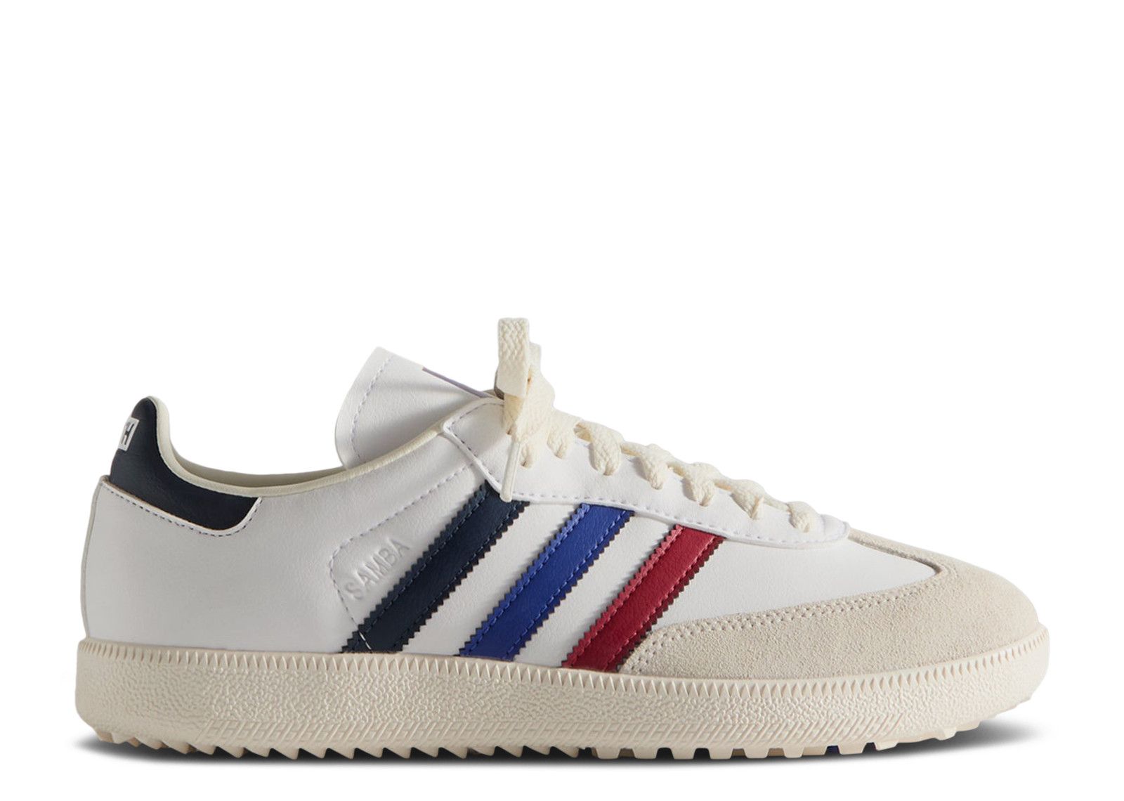 Kith X Samba Spikeless Golf 'Red Blue Navy' - Adidas Kith X Samba Spikeless Golf 'Red Blue Navy' - Adidas