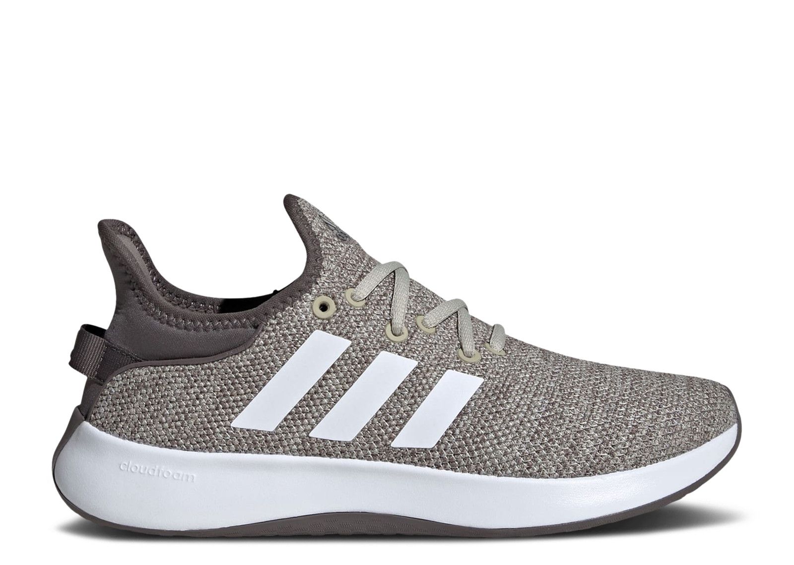 adidas gazelle silver green womens adidas Women's Cloudfoam Pure Sportswear Sneakers – runnwalk