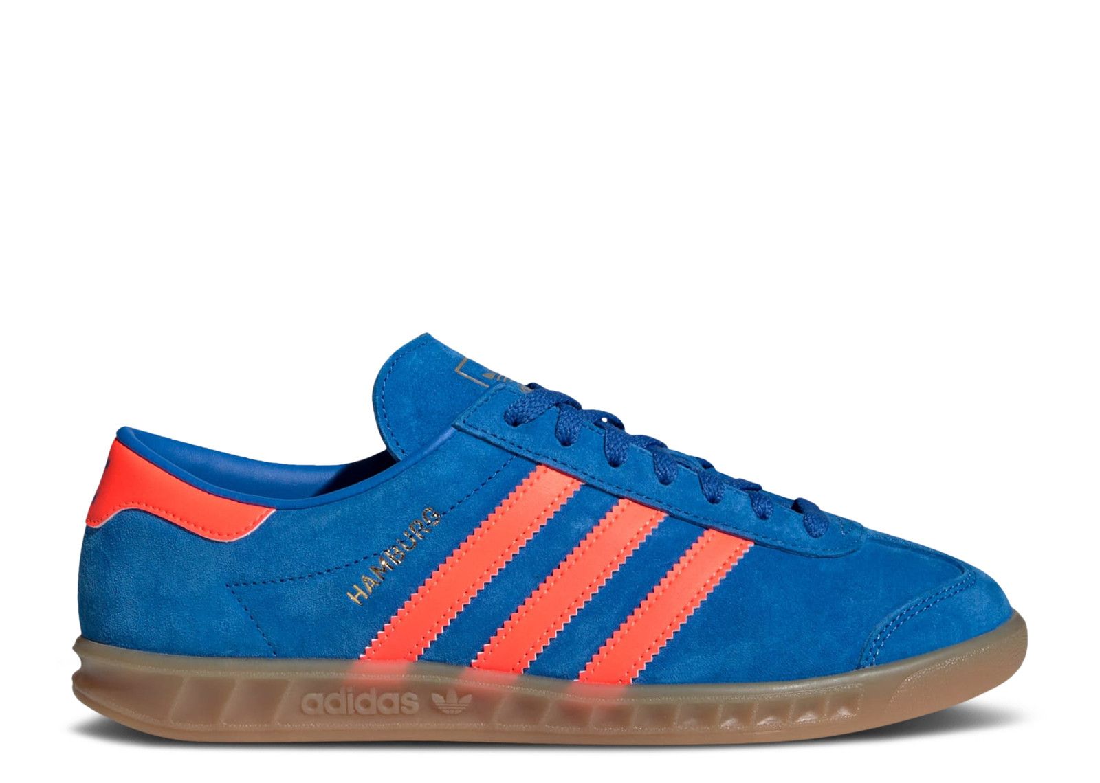 Wmns Hamburg 'Blue Bird Solar Orange' - Adidas - IH5471