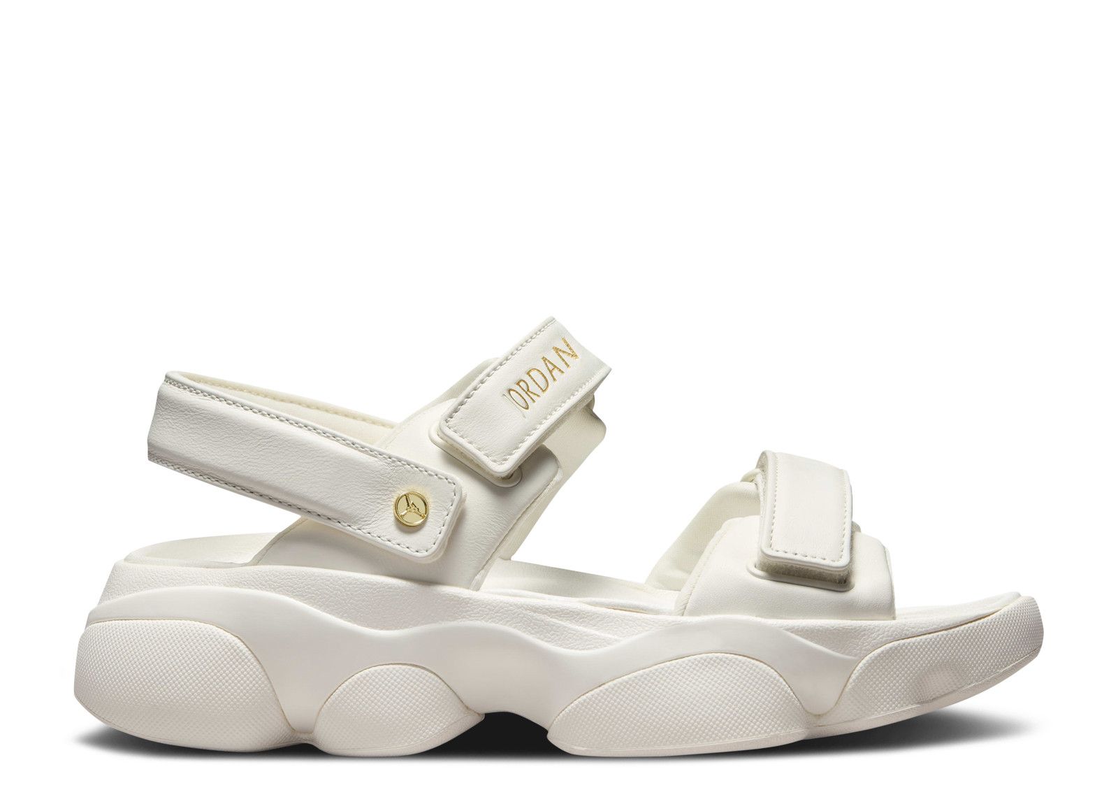 Wmns Jordan Deja Sandal 'Sail Metallic Gold'