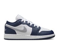 Air Jordan 1 Low GS 'Midnight Navy Wolf Grey'