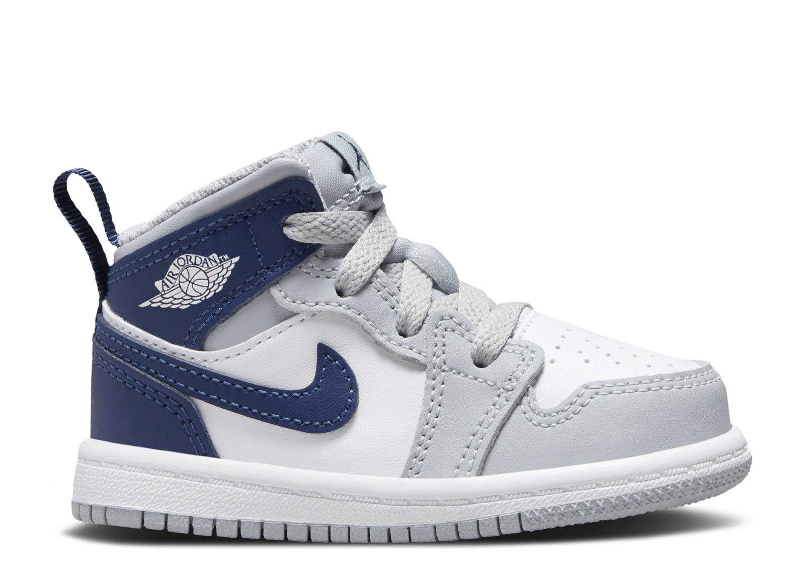 Air Jordan 1 Mid TD 'Wolf Grey Midnight Navy' - Air Jordan - DQ8425 104 ...