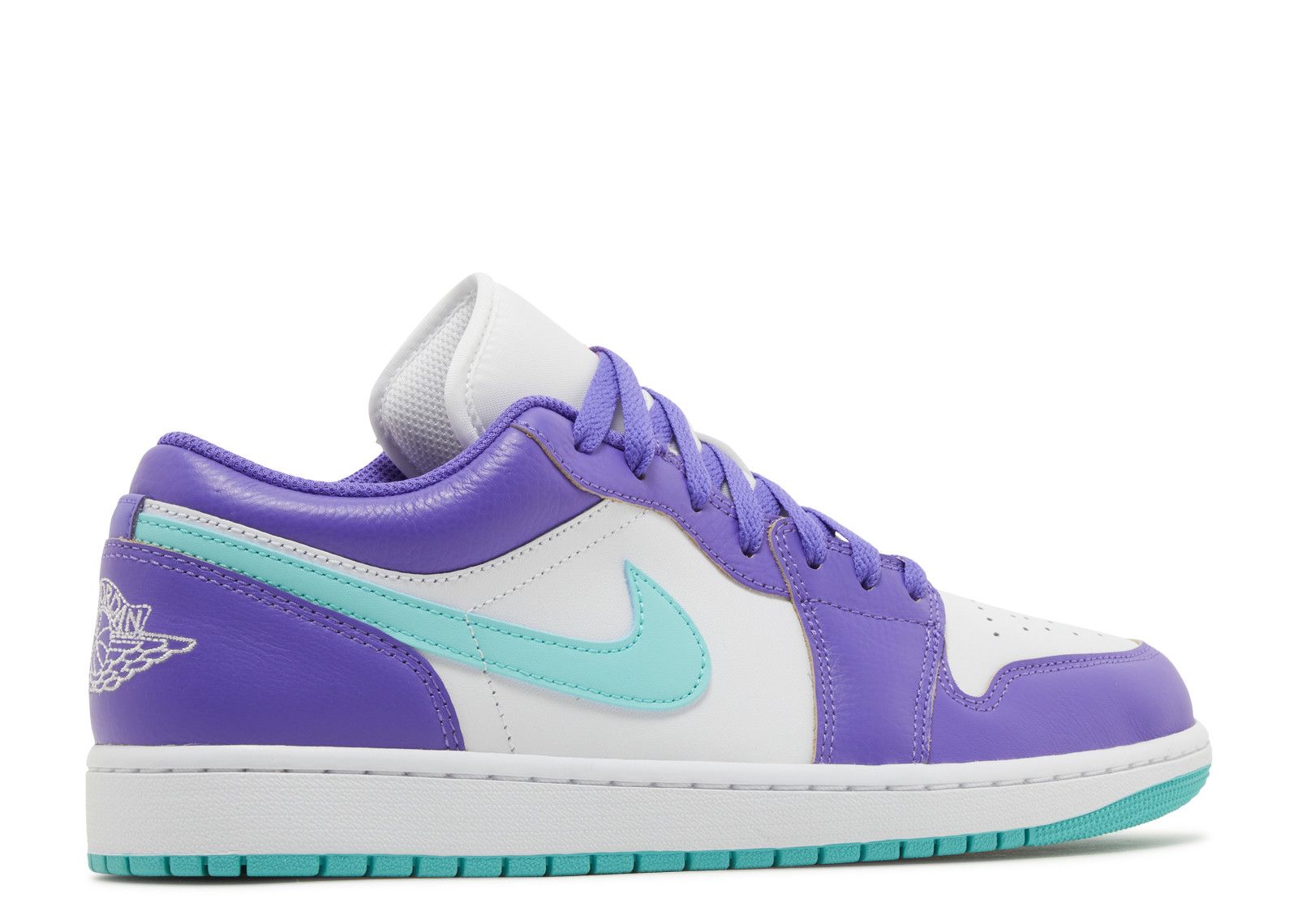 Jordan 1 Low 'Hornets' - Air Jordan - HJ9013 550 - psychic purple