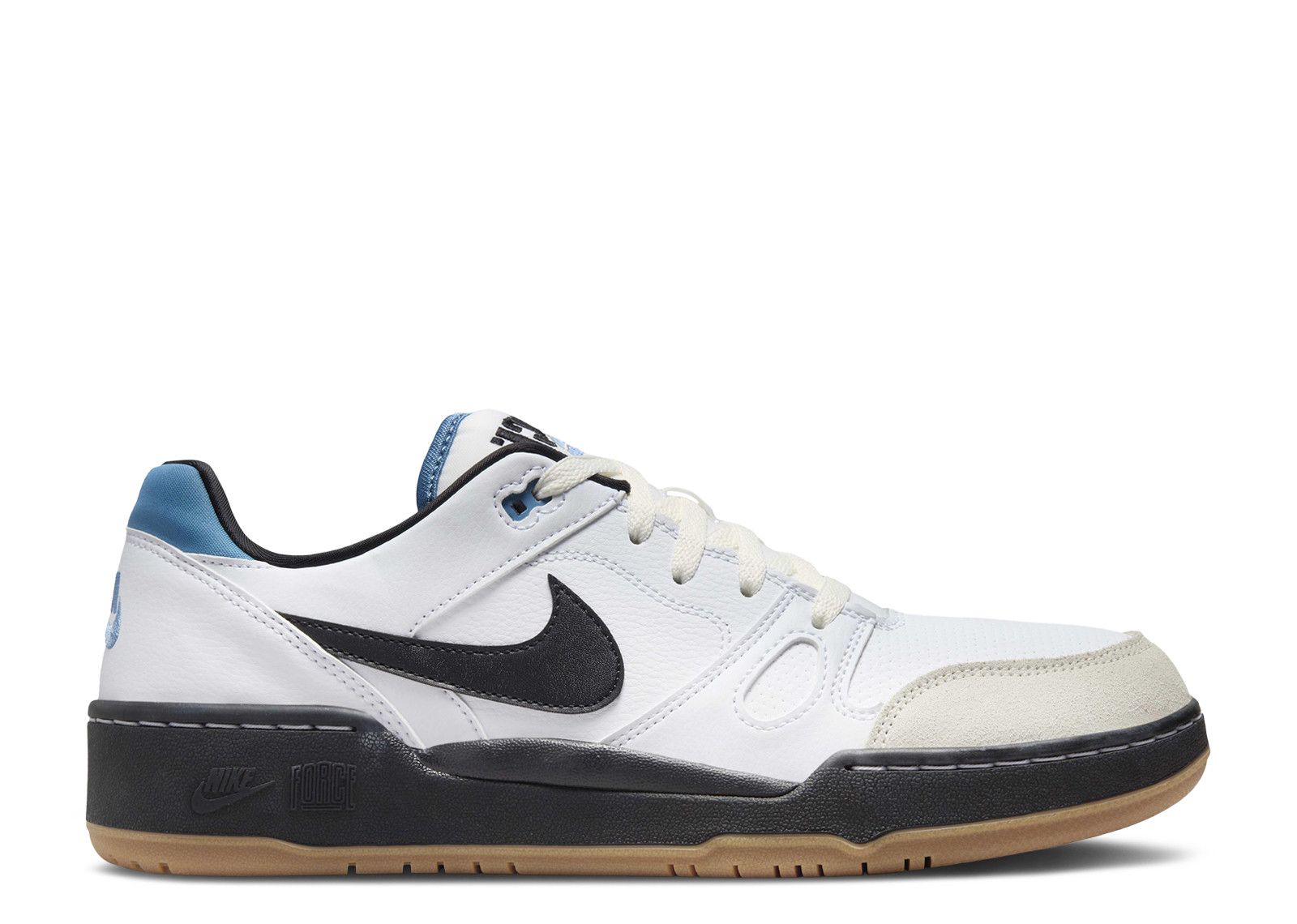 Full Force Low 'White Black Aegean Storm' - Nike - HJ7262 100