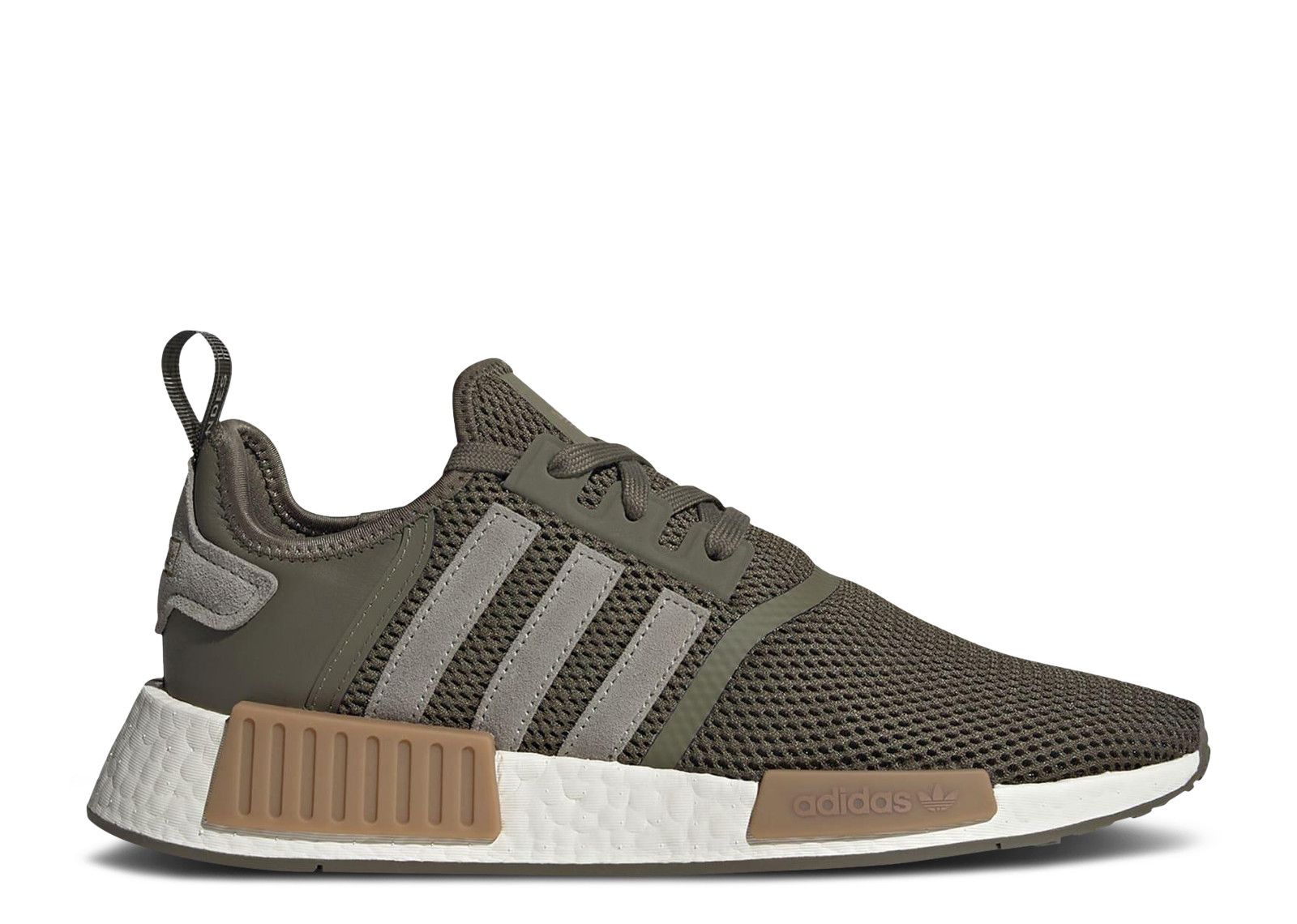 NEW‎ Mens ADIDAS NMD_R1 Olive Strata Silver Pebble MESH Shoes AUTHENTIC adidas-NMD-S1-Focus-Olive-  main image 3