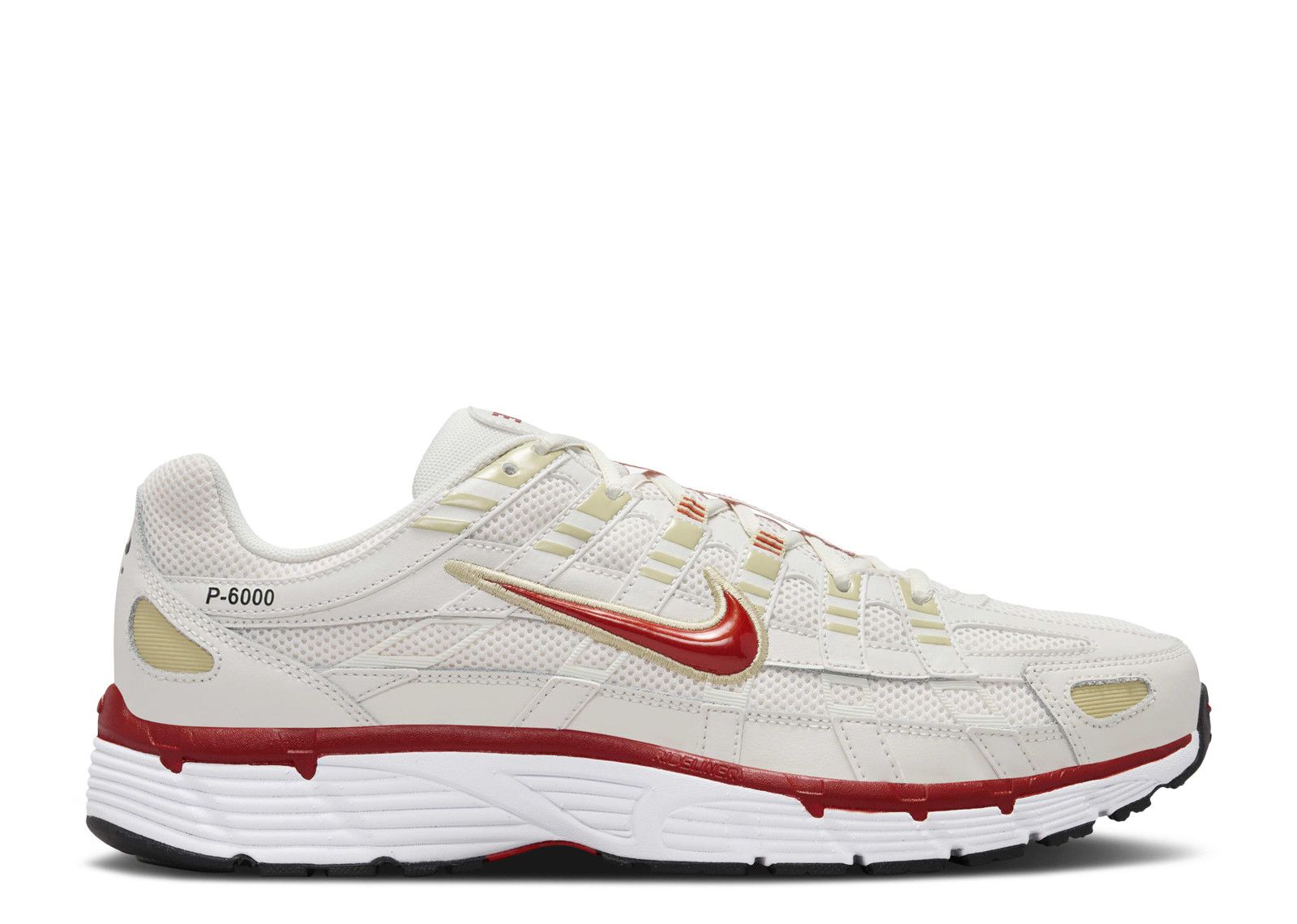 P 6000 'Platinum Varsity Red' - Nike - CD6404 102 - white