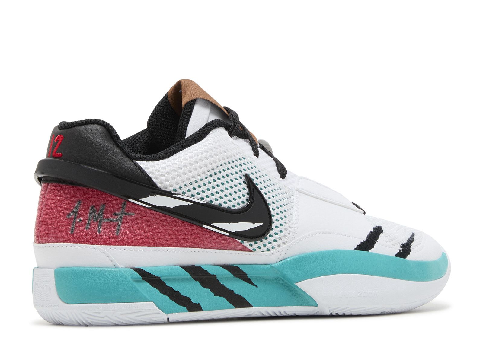 Ja 1 'Reverse Scratch' - Nike - FV5957 100 - white/turbo