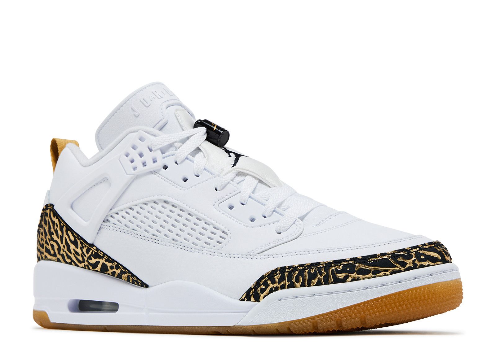 Jordan Spizike Low ‘White Black Metallic Gold’