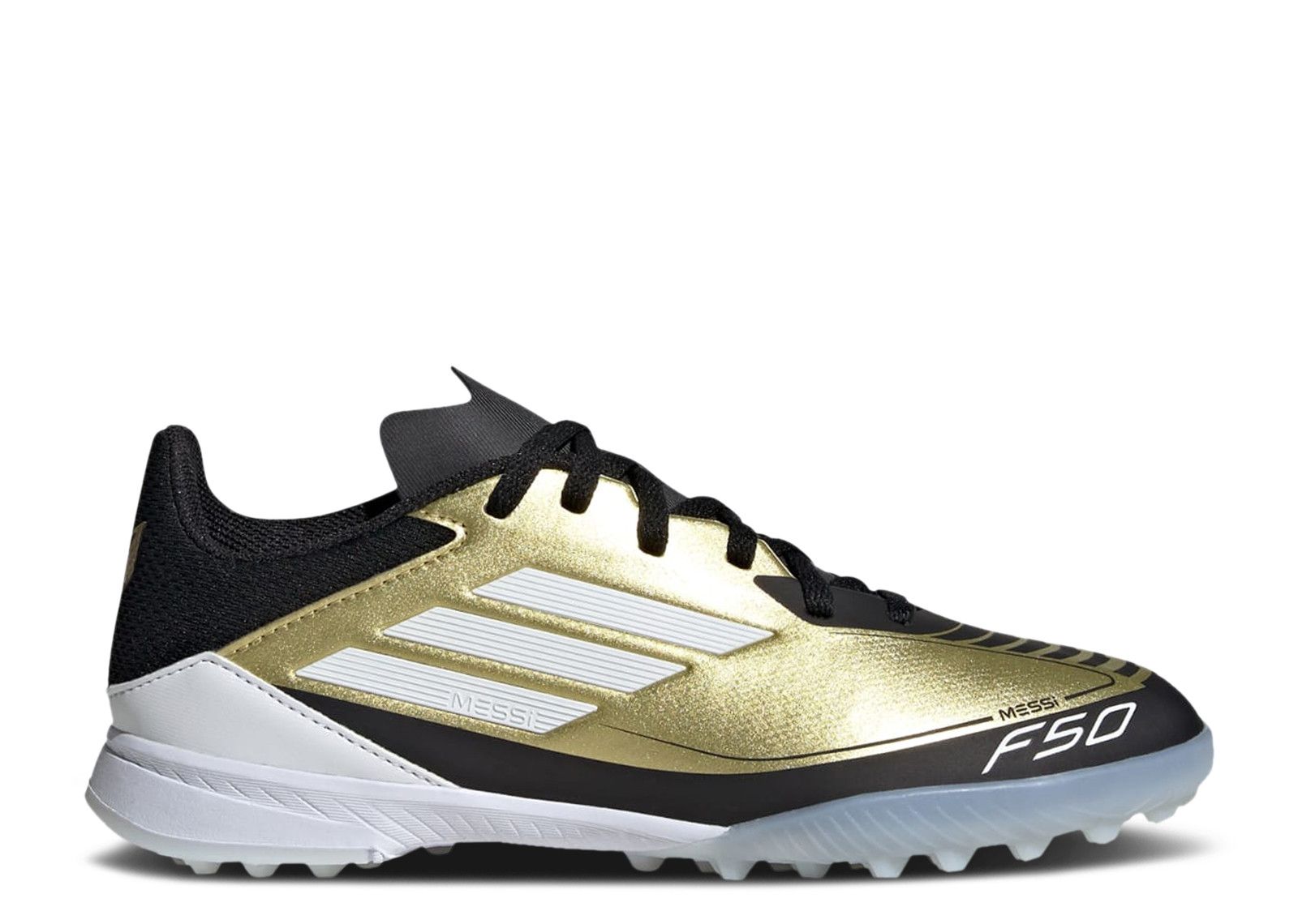 Messi Adizero F50 League TF K 'Triunfo Dorado' - Adidas