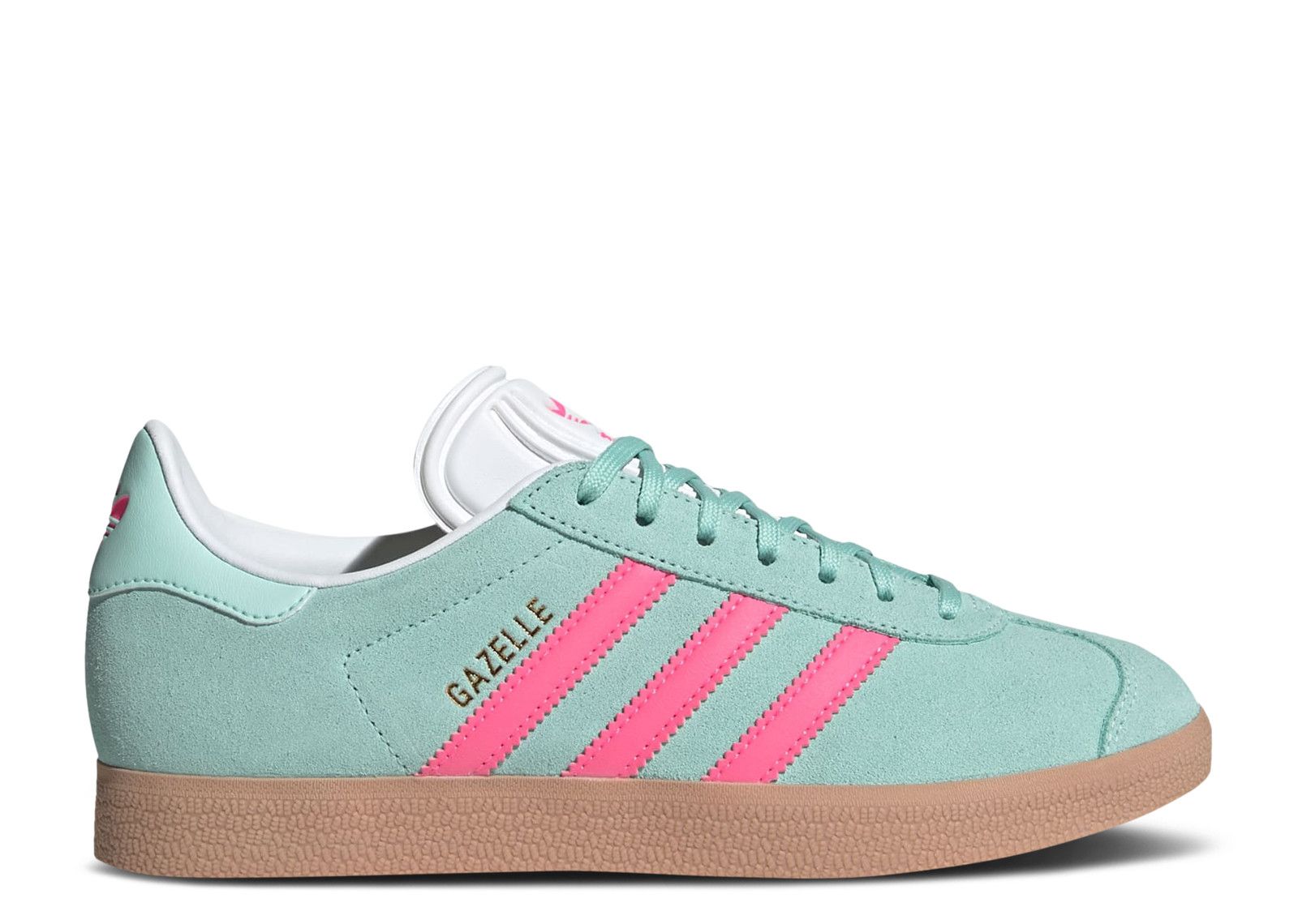 adidas gazelle silver green womens adidas Gazelle Indoor 'Green Glow Pink' Women's Shoes 5 main image 0