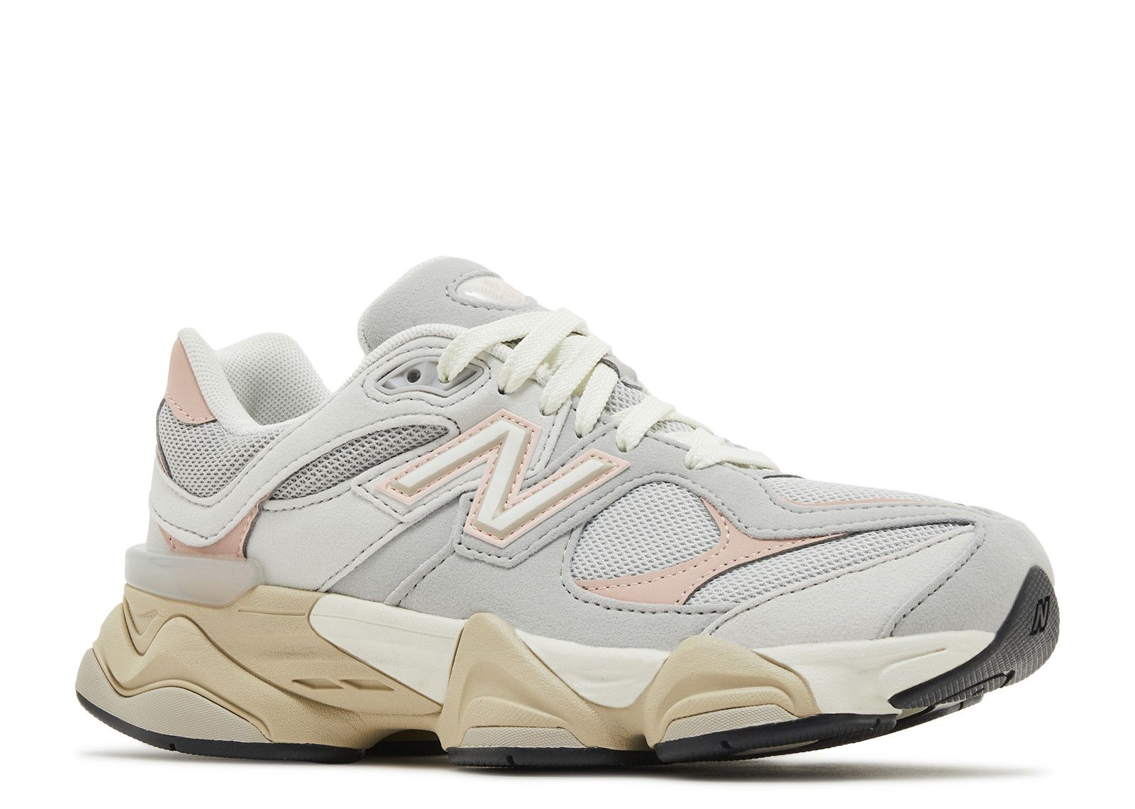 New Balance 9060 Big Kid 'Grey Matter Pink Haze' - New Balance