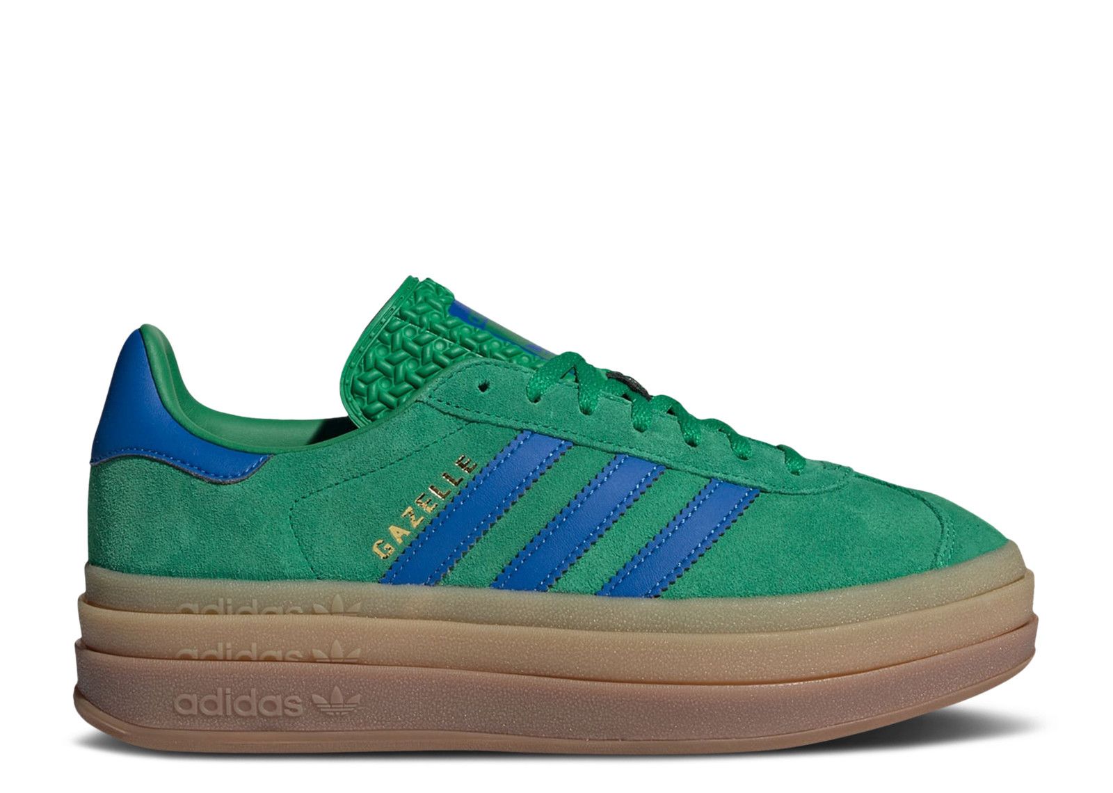 adidas Originals Gazelle Bold Green/Blue Women's Shoes, Size: 6