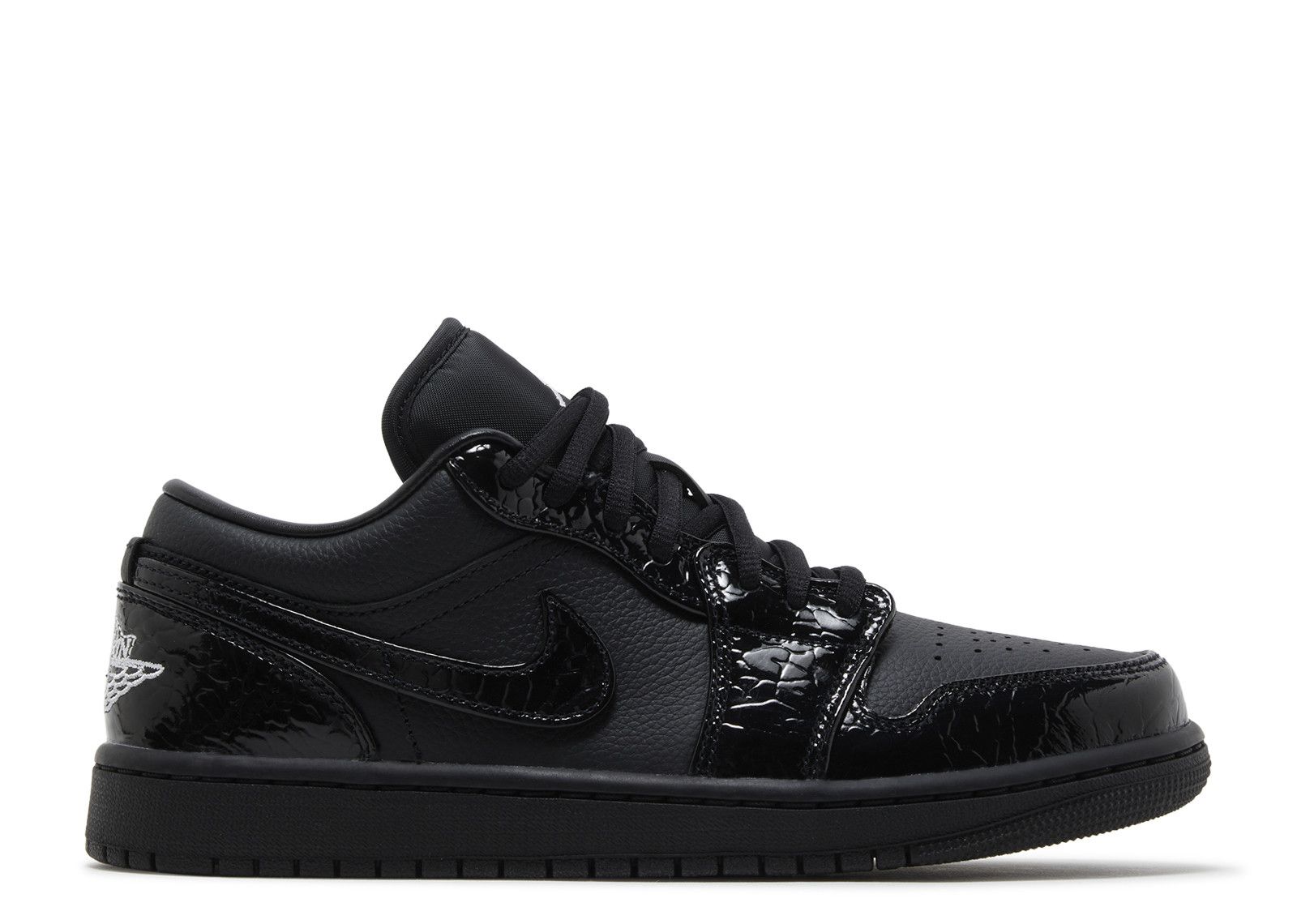 Wmns Jordan 1 Low SE 'Black Croc'