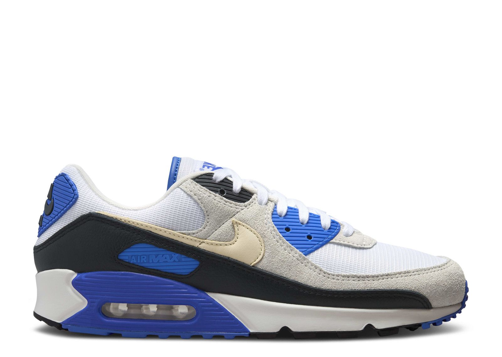 Air Max 90 Premium Racer Blue Nike HF3449 100 white racer blue khaki black Flight Club Japan