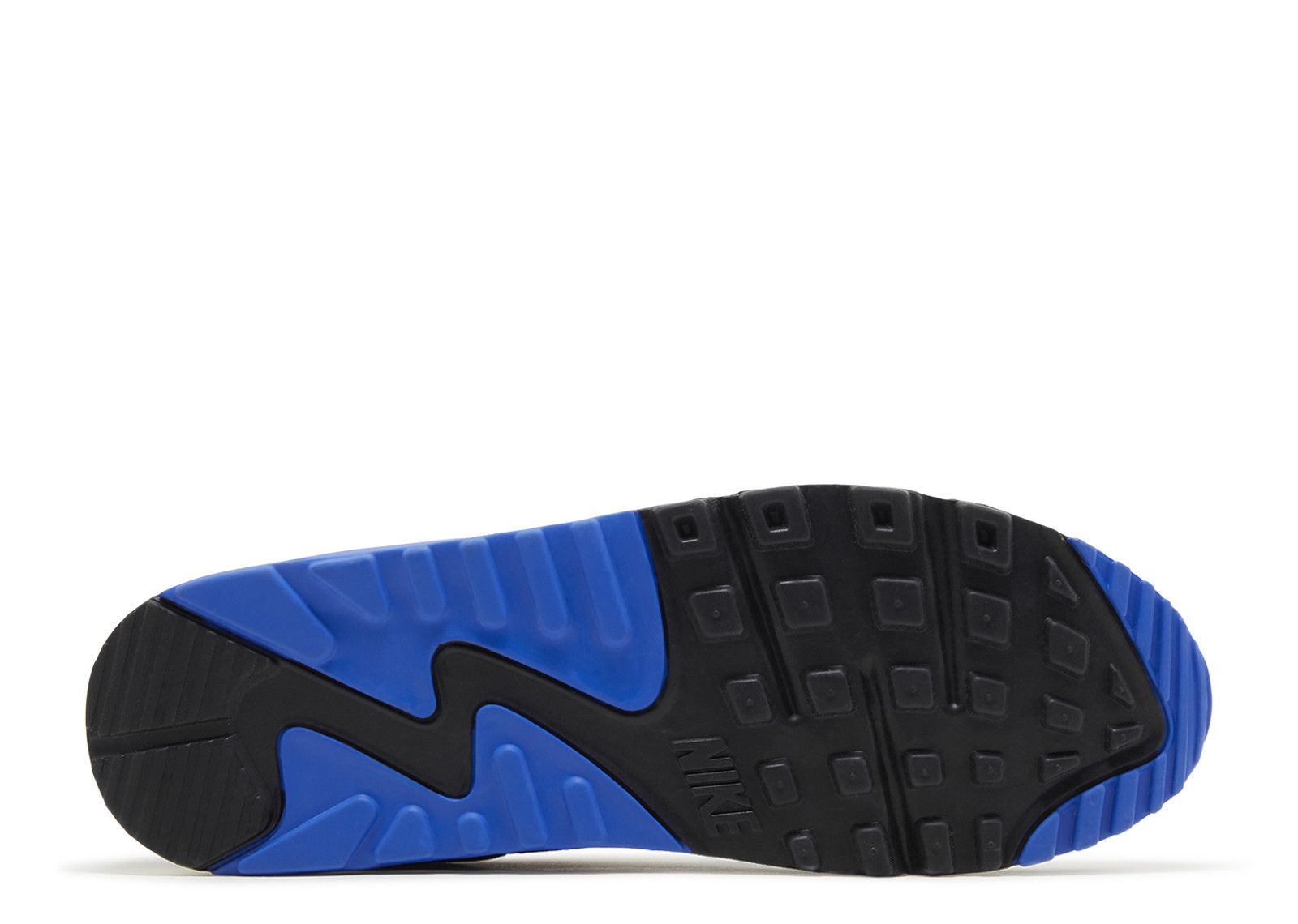 air max 90 black metallic silver racer blue