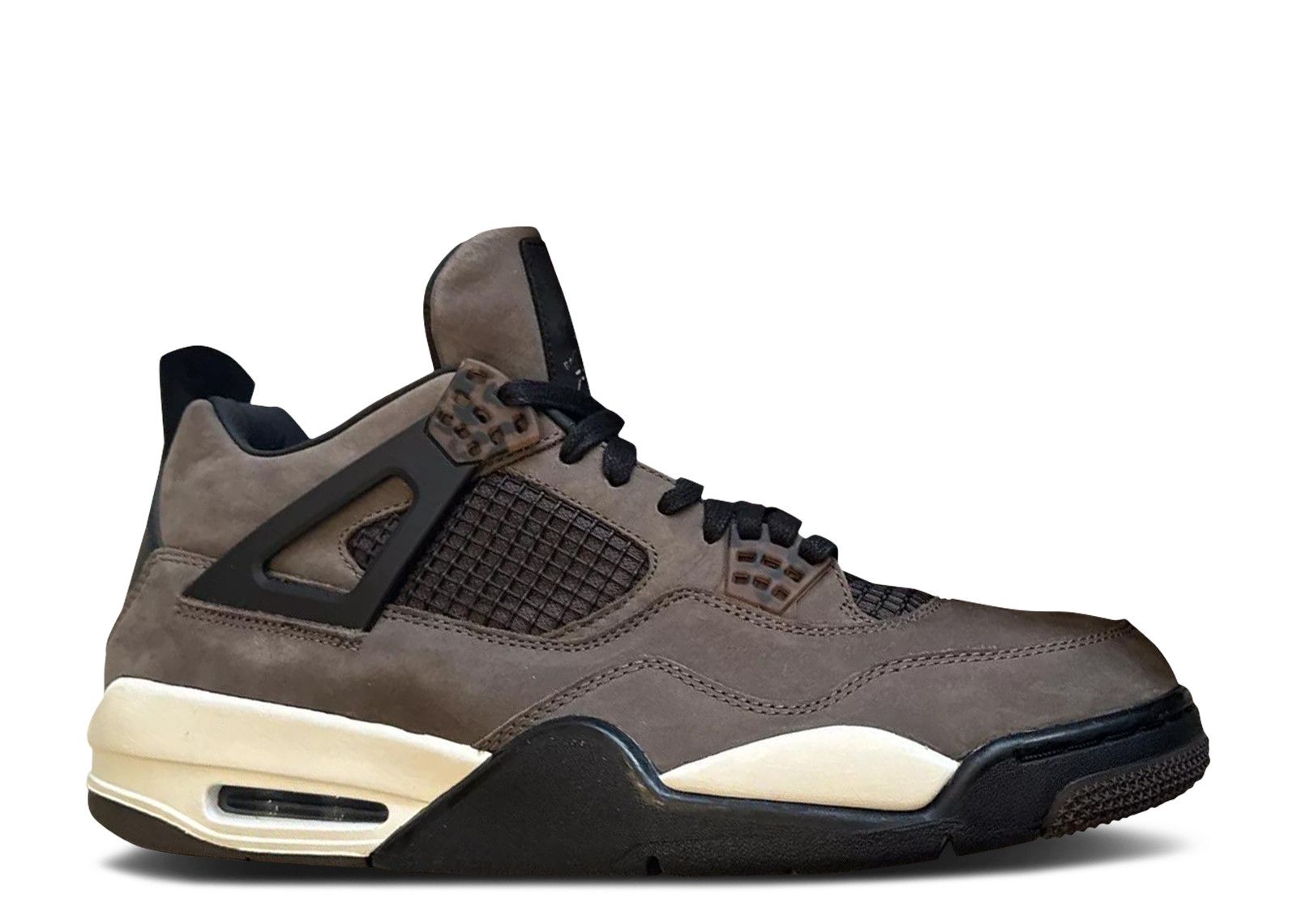 Travis Scott X Air Jordan 4 Retro Dark Mocha Sample Air Jordan AJ4 766035 LN4 dark mocha sail cool grey varsity red Flight Club