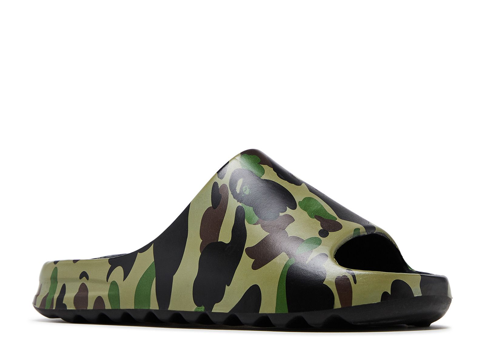 1st Camo Slide Sandal 'Green' - BAPE - 1K20191013 GRN