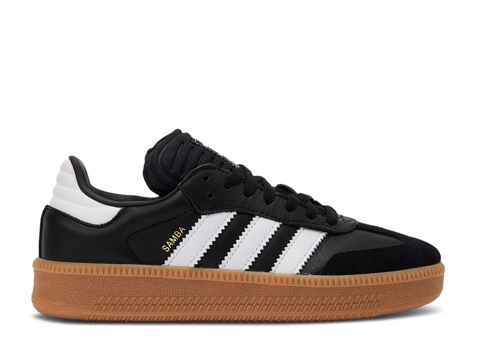 Samba XLG J 'Black White Gum' - Adidas - JH6517 - core black/footwear ...