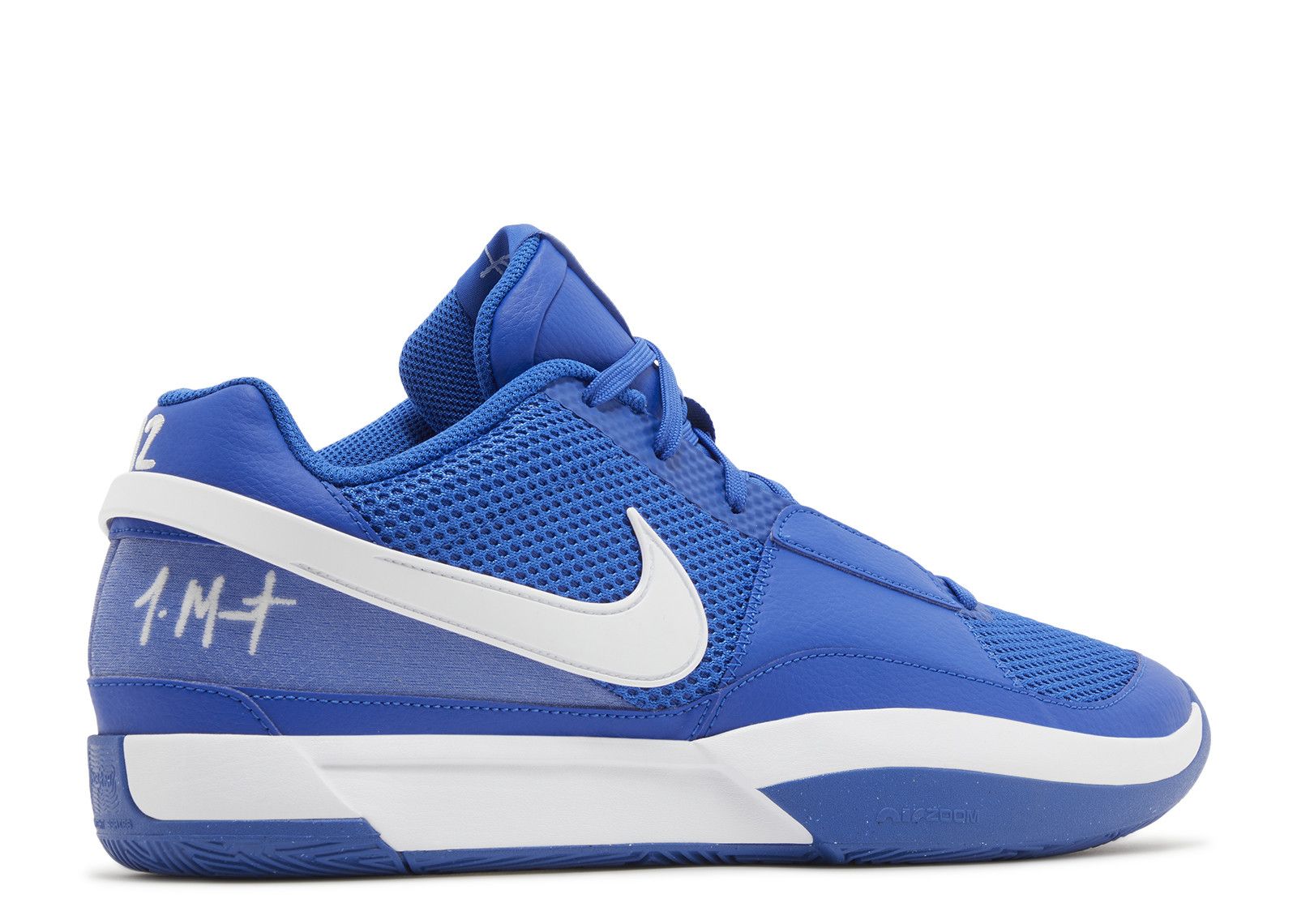 Ja Morant Shoes 1 Ja 1 (Tea Bank) Basketball Shoes (FV1303-100, White/White... Red And White Basketball Shoes 1 thumbnail image