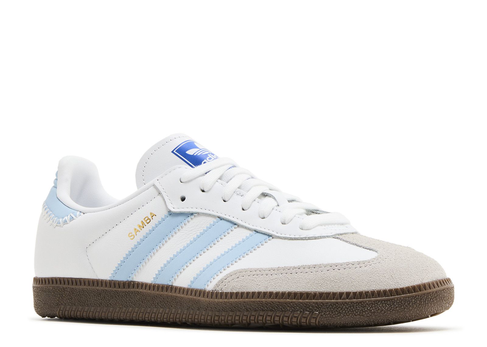 Samba OG White Sky Blue Adidas JI2003 foowear white clear sky blue Flight Club