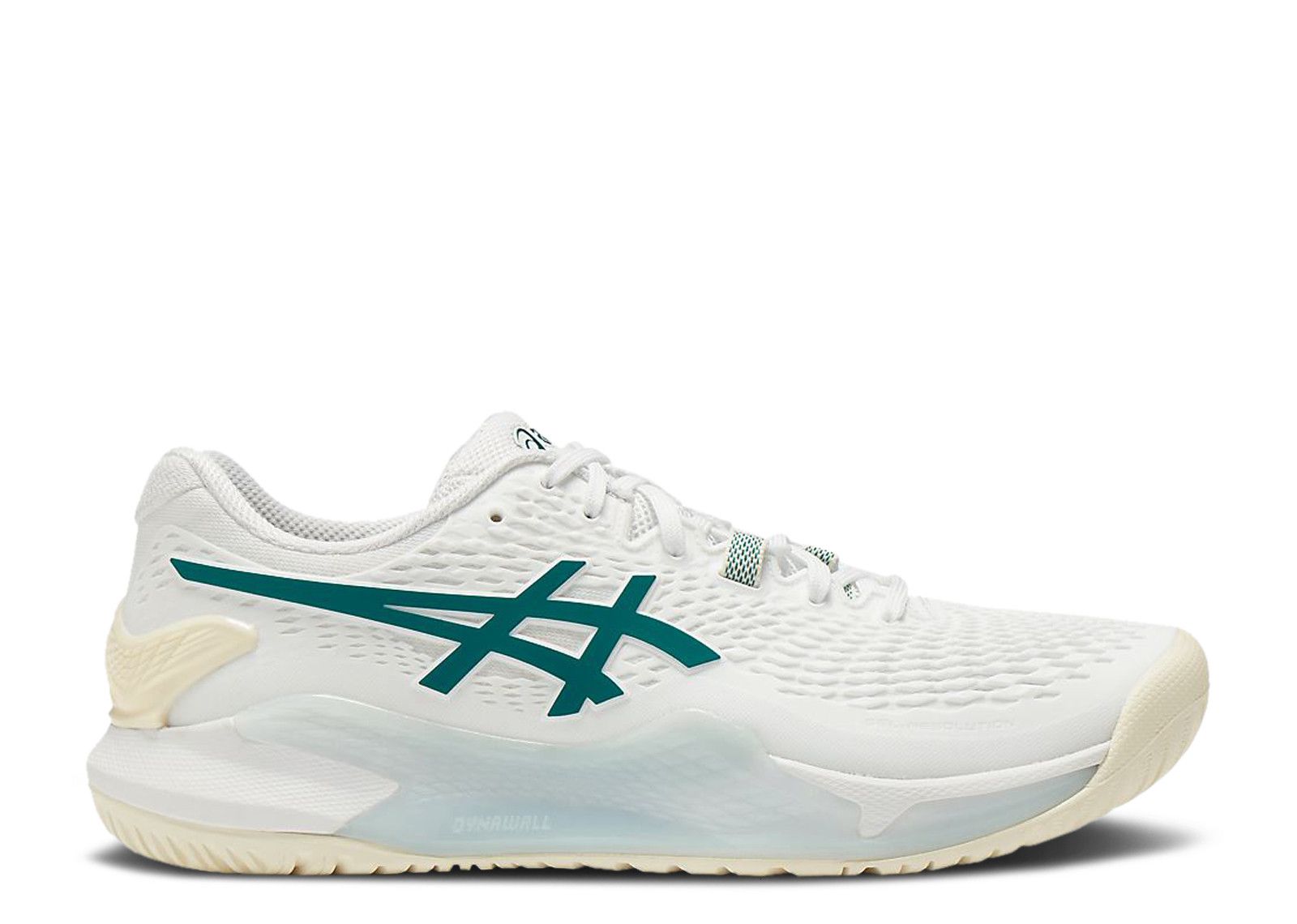 Gel Resolution 9 'White Pitch Green' - ASICS - 1041A435 101
