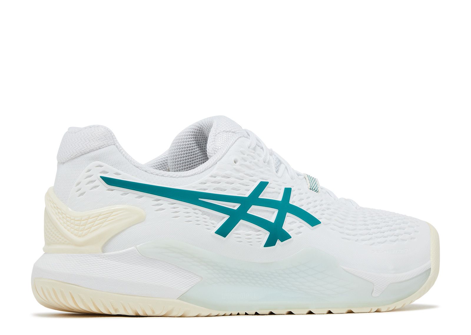 Gel Resolution 9 'White Pitch Green' - ASICS - 1041A435 101