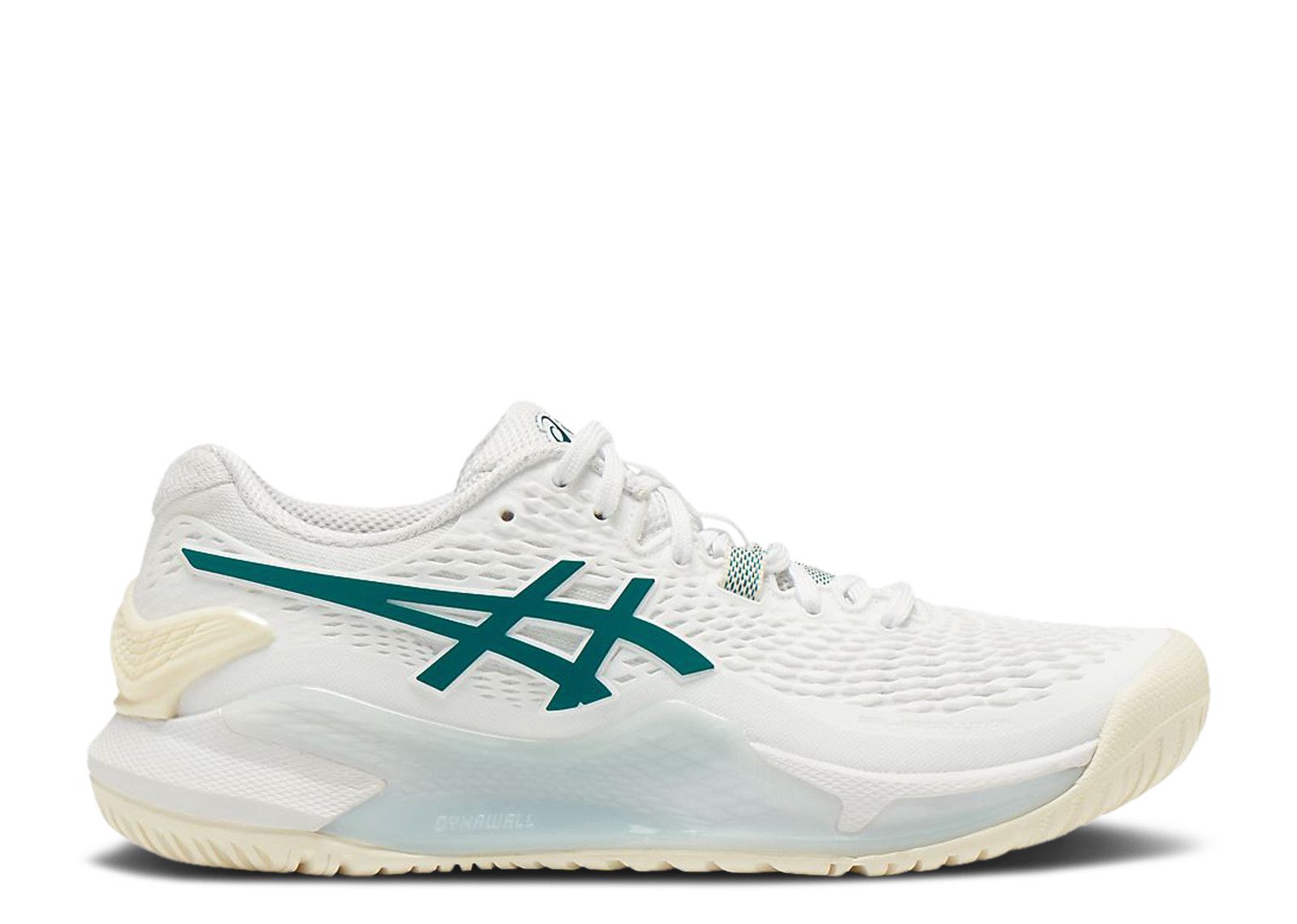 限定 GEL-RESOLUTION 9 26cm　新品 Asics GEL-Resolution 9 Clay Steel Blue / Hazard Green - Jan