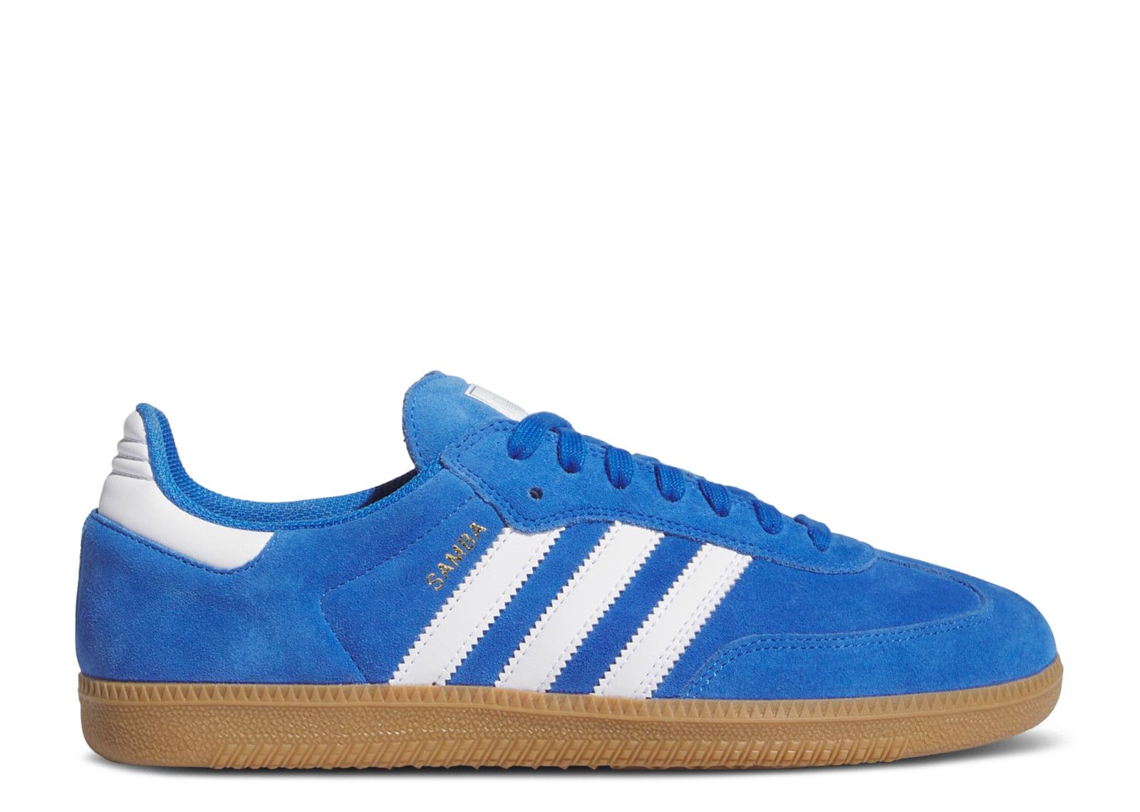 Adidas samba blue and gold online