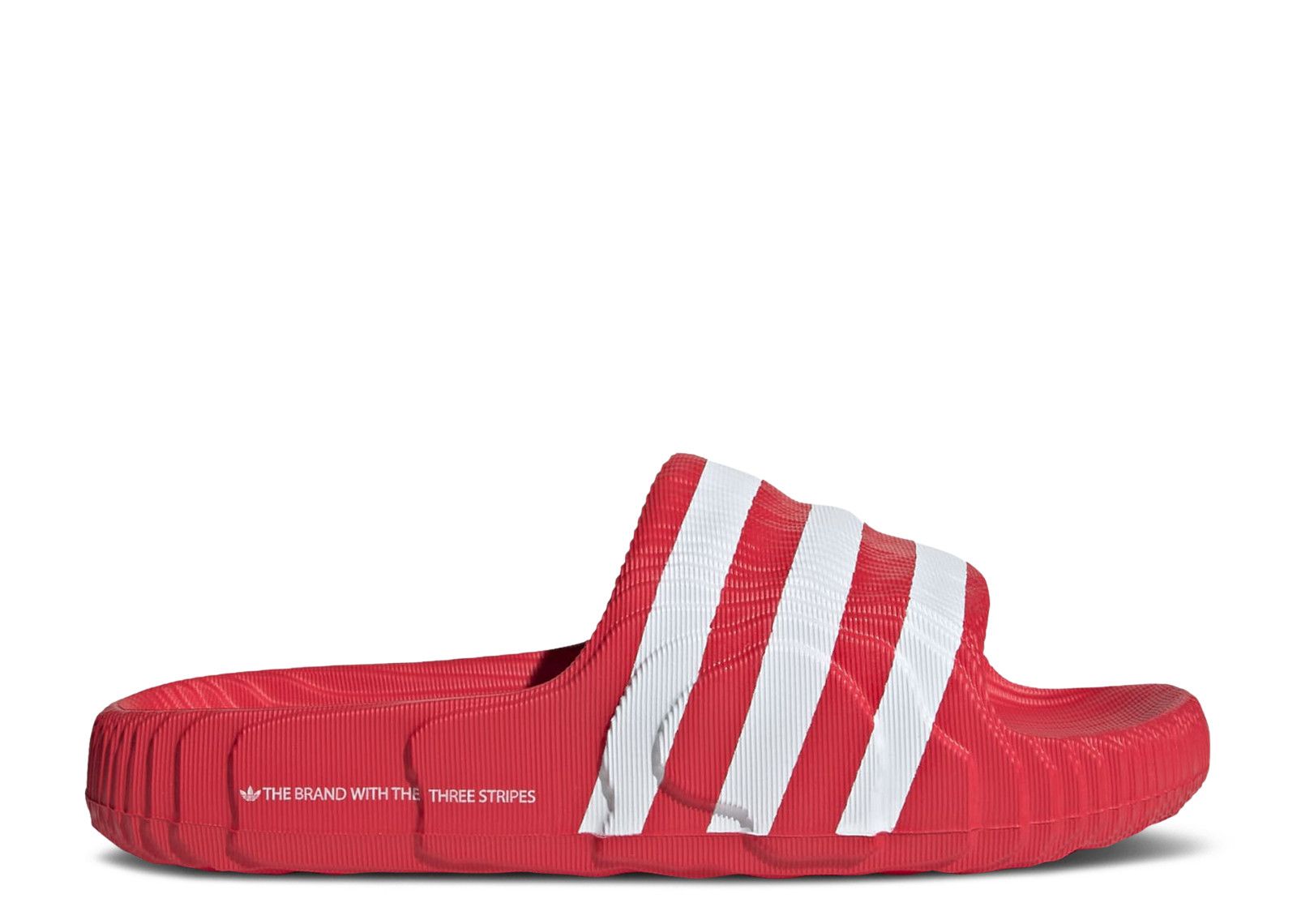 Adilette 22 Slides Scarlet White Adidas IG9259 better scarlet cloud white cloud white Flight Club