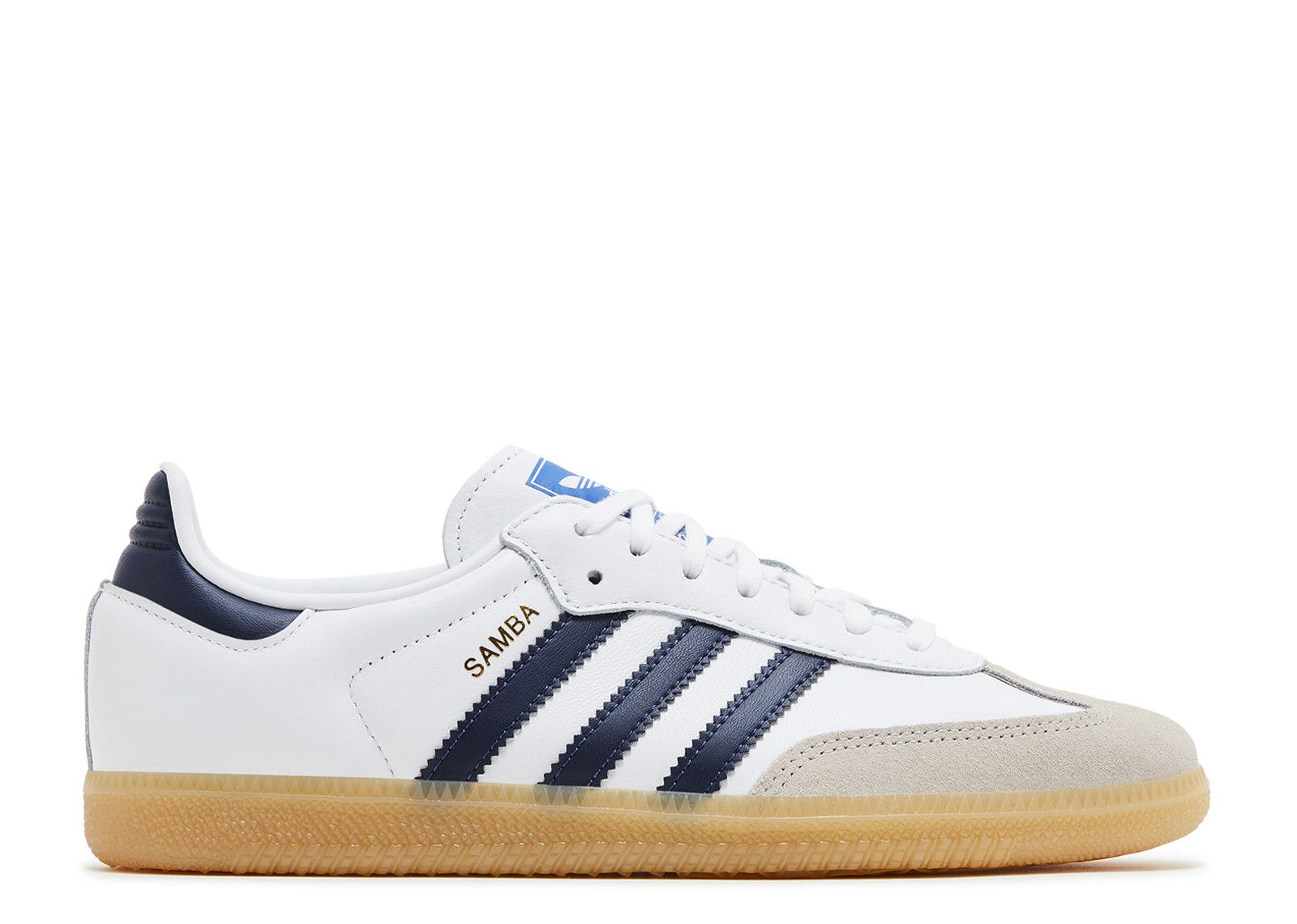 Adidas Samba OG J 'White Collegiate Navy Gum'