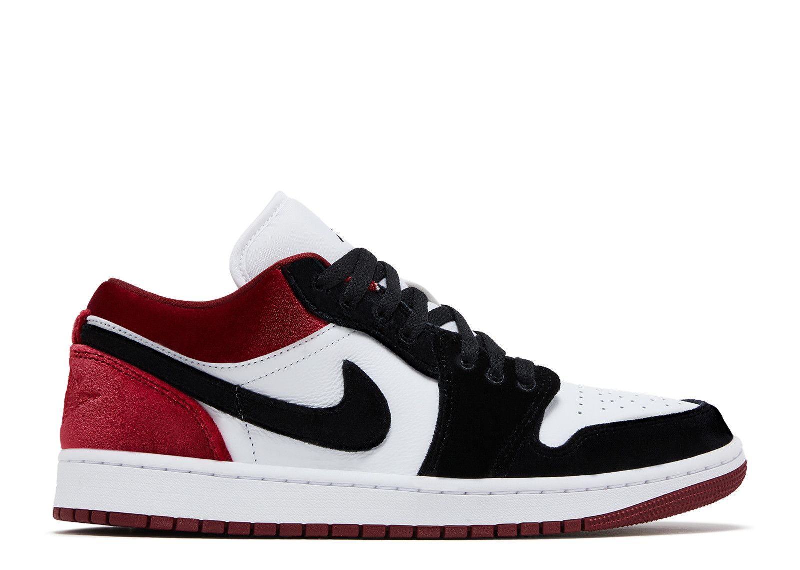 Wmns Jordan 1 Low 'Velvet Black Toe'