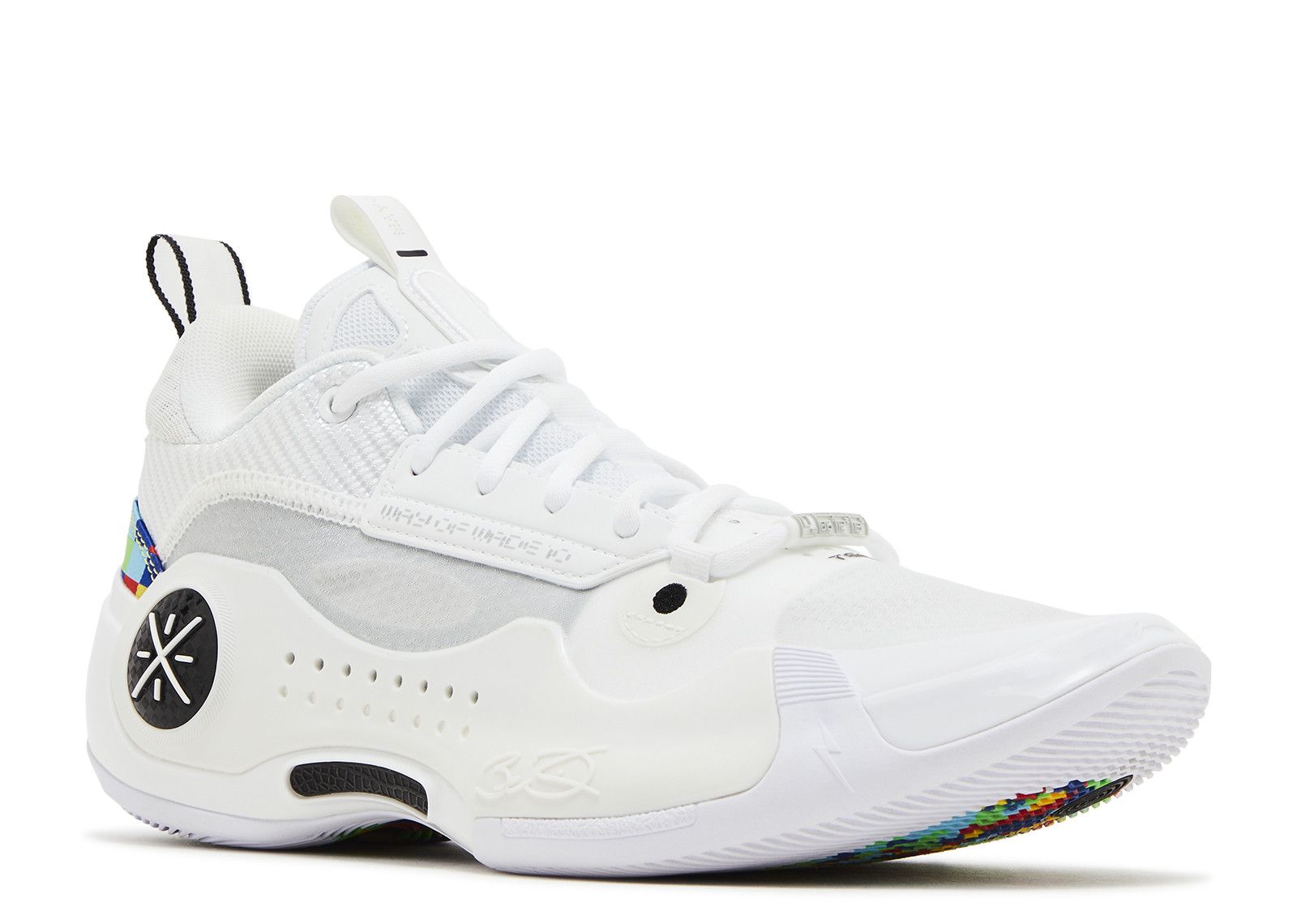 Way Of Wade 10 Low 'Pixel' - Li Ning - ABAS083 12 - white | Flight