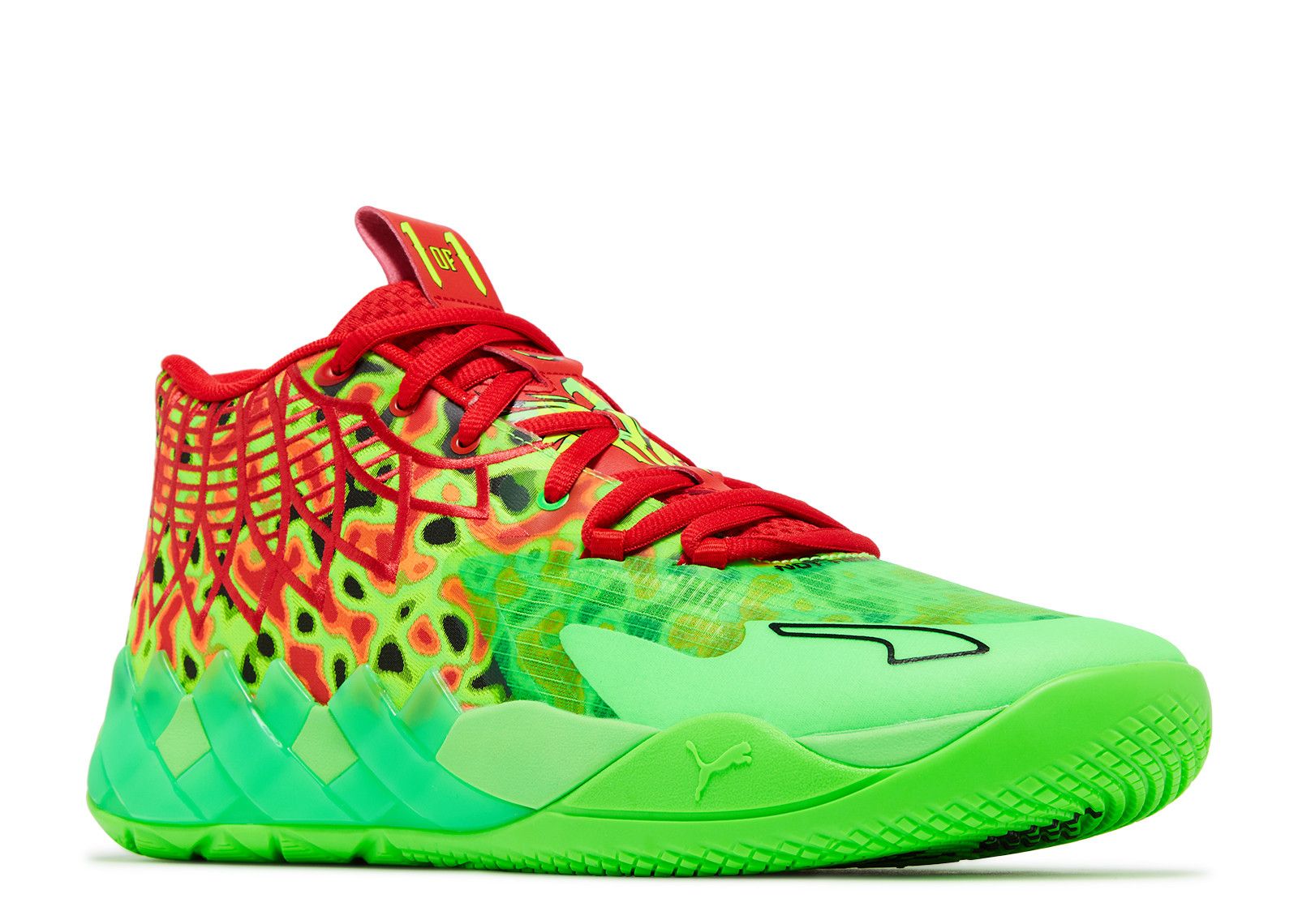 MB.01 'Thermal' - Puma - 310508 01 - fluro green pes/red | Flight Club