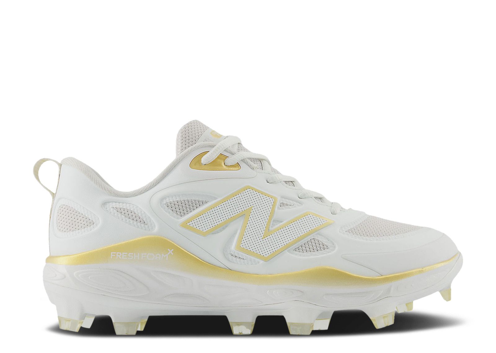 gold new balance softball cleats