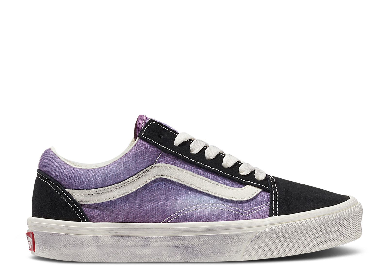 Old Skool 'Greased Wave Washed Purple' - Vans - VN000CR5PRP