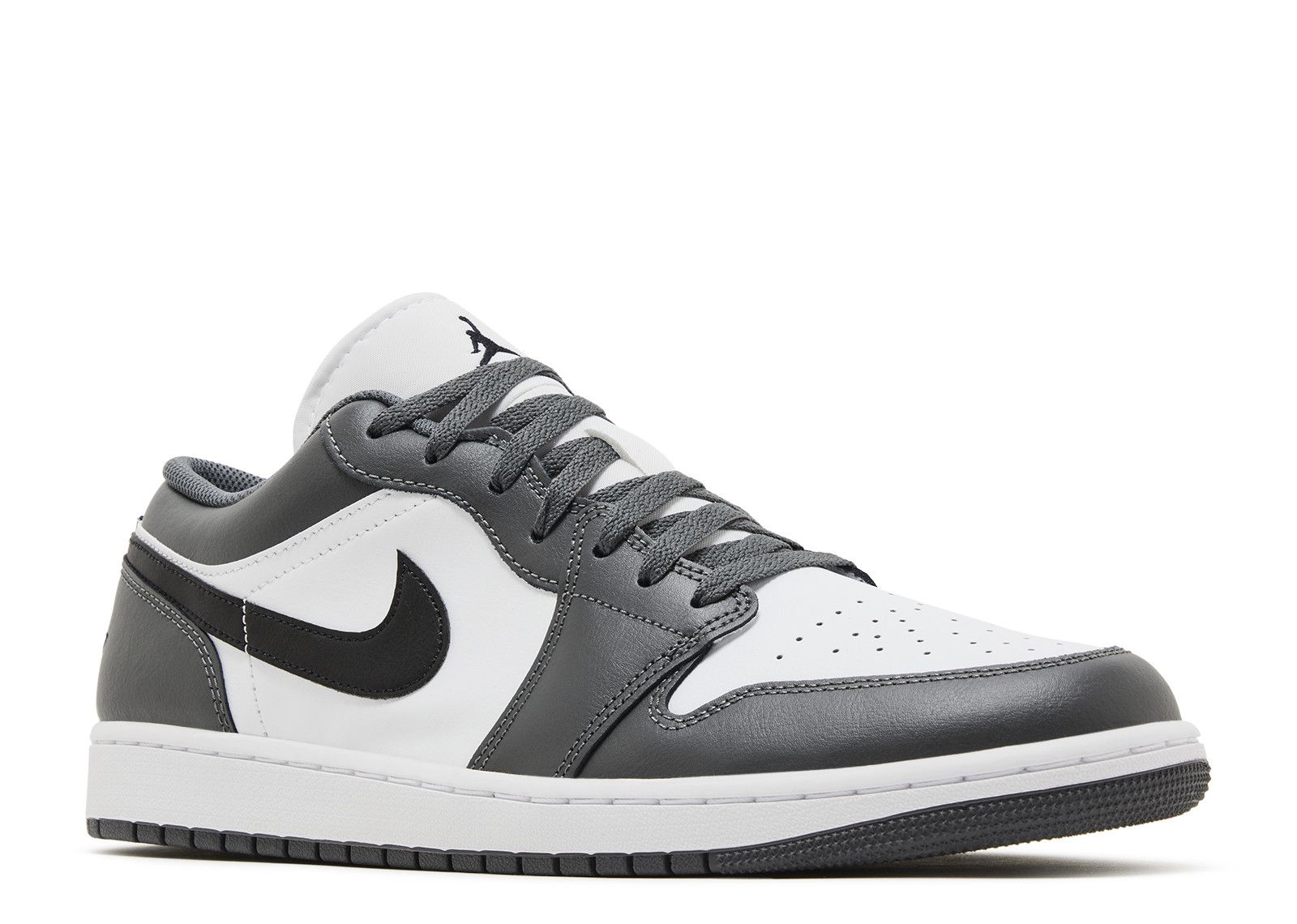■NIKE AIR JORDAN 1 LOW \"grey/black\" Jordan 1 Low 'Iron Grey Black' - Air Jordan - 553558 152