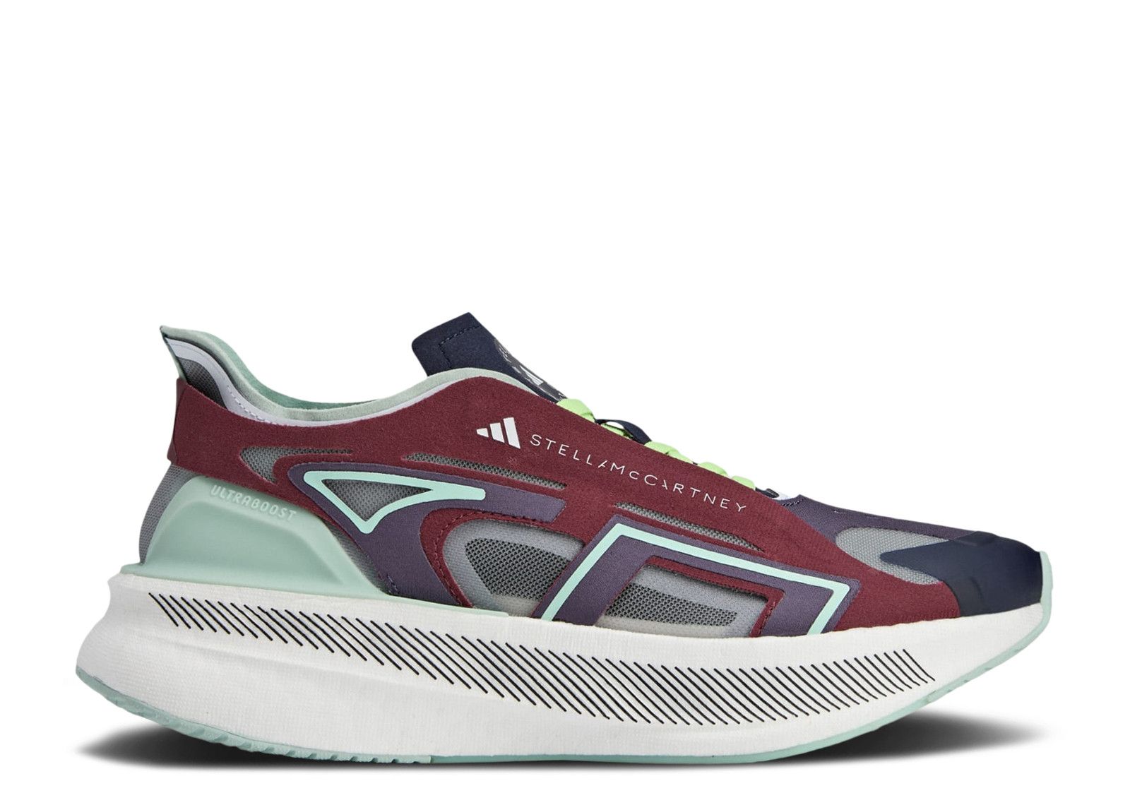 Adidas Stella McCartney x Wmns UltraBoost 5 'Burgundy Tactile Green'