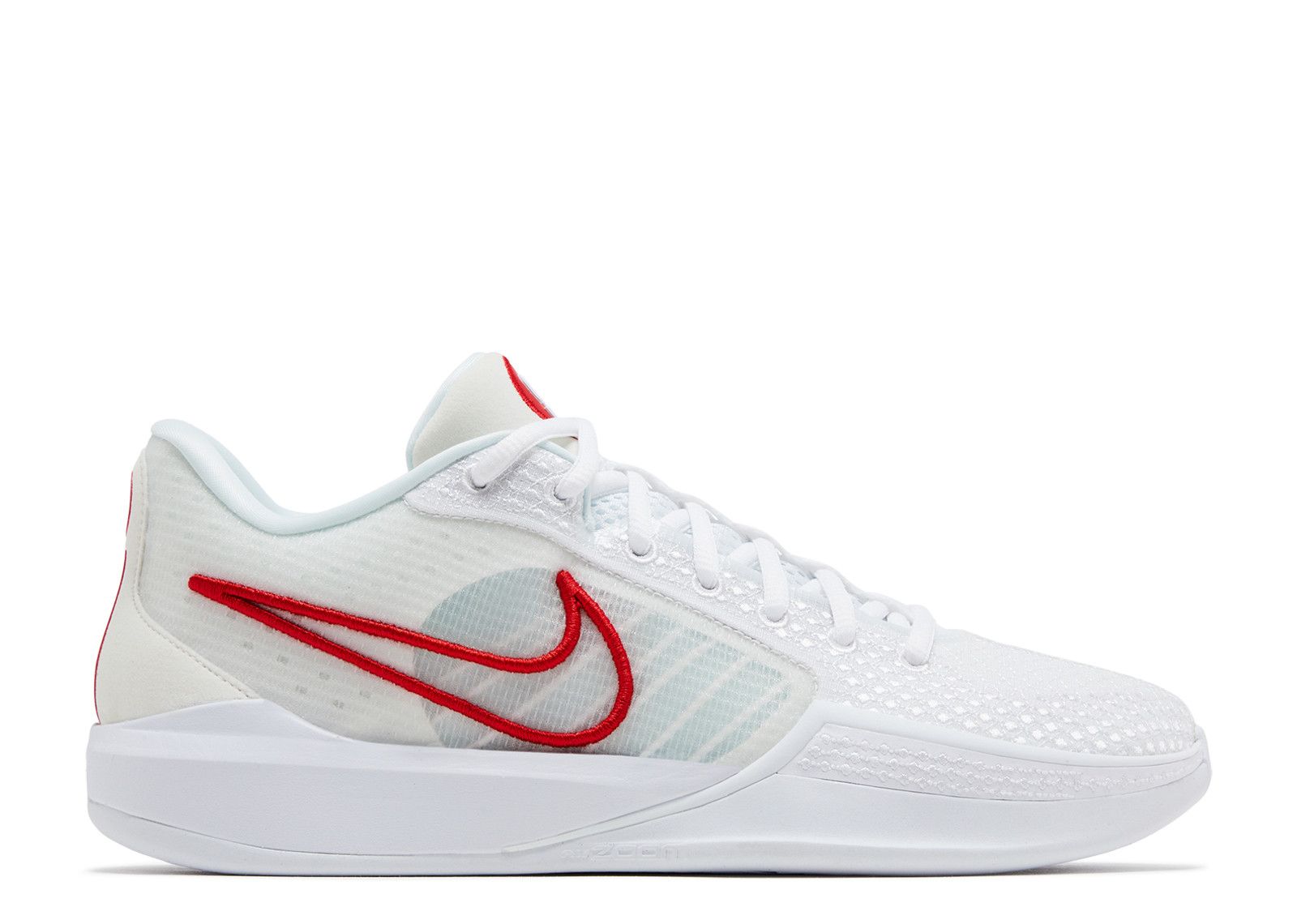 Wmns Sabrina 1 TB Promo 'White University Red' - Nike - FQ3837 102