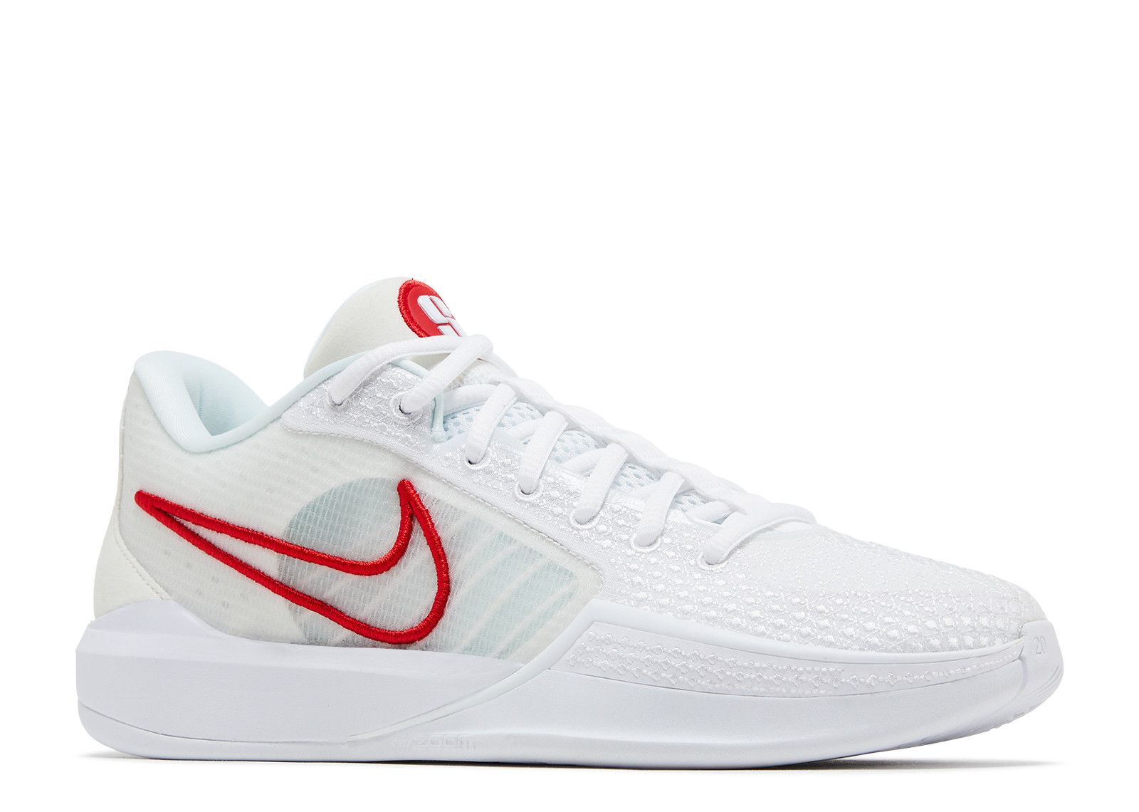Wmns Sabrina 1 TB Promo 'White University Red' - Nike - FQ3837 102