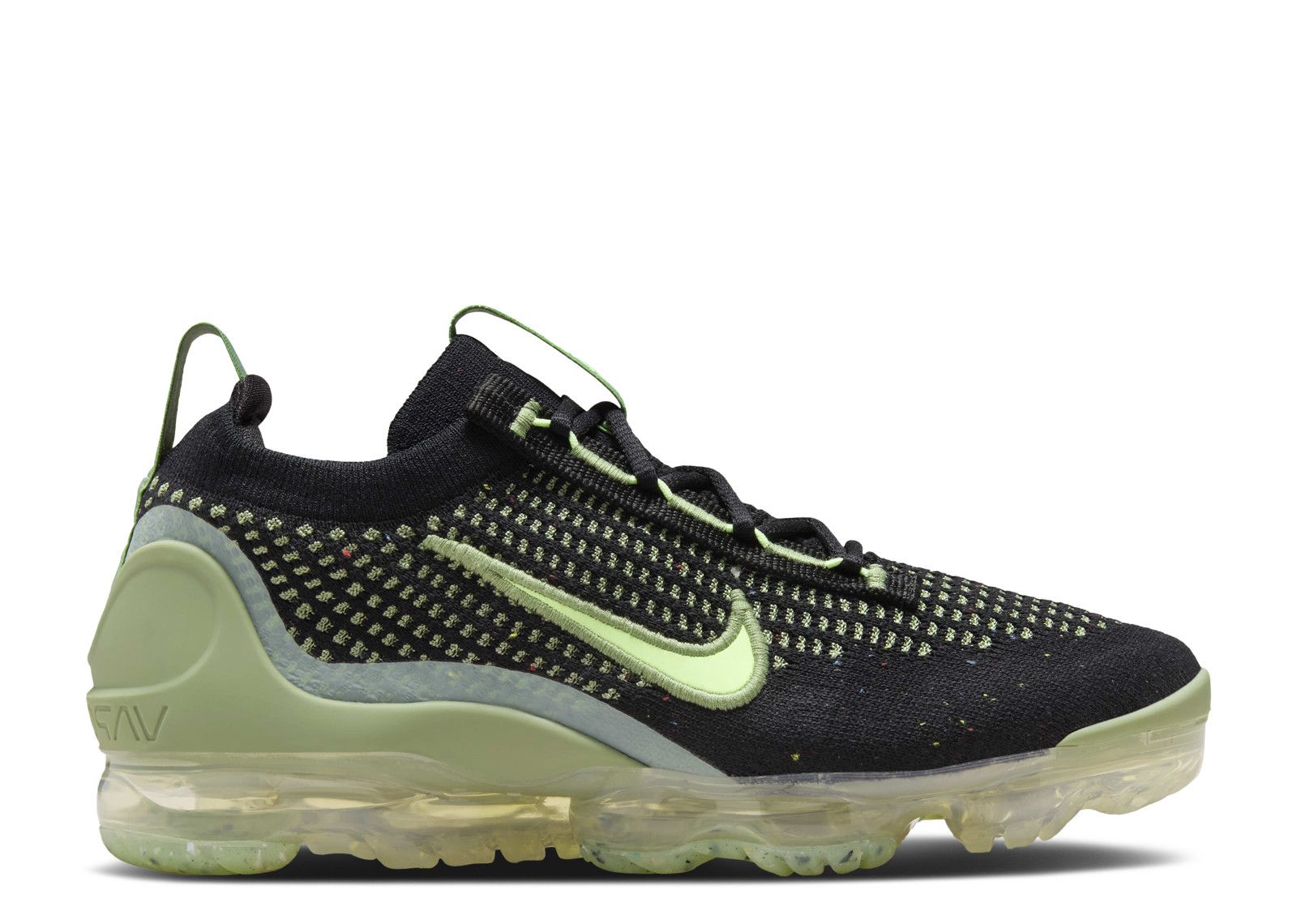 Vintage Green Green And Black Vapormax Air VaporMax 2021 Flyknit