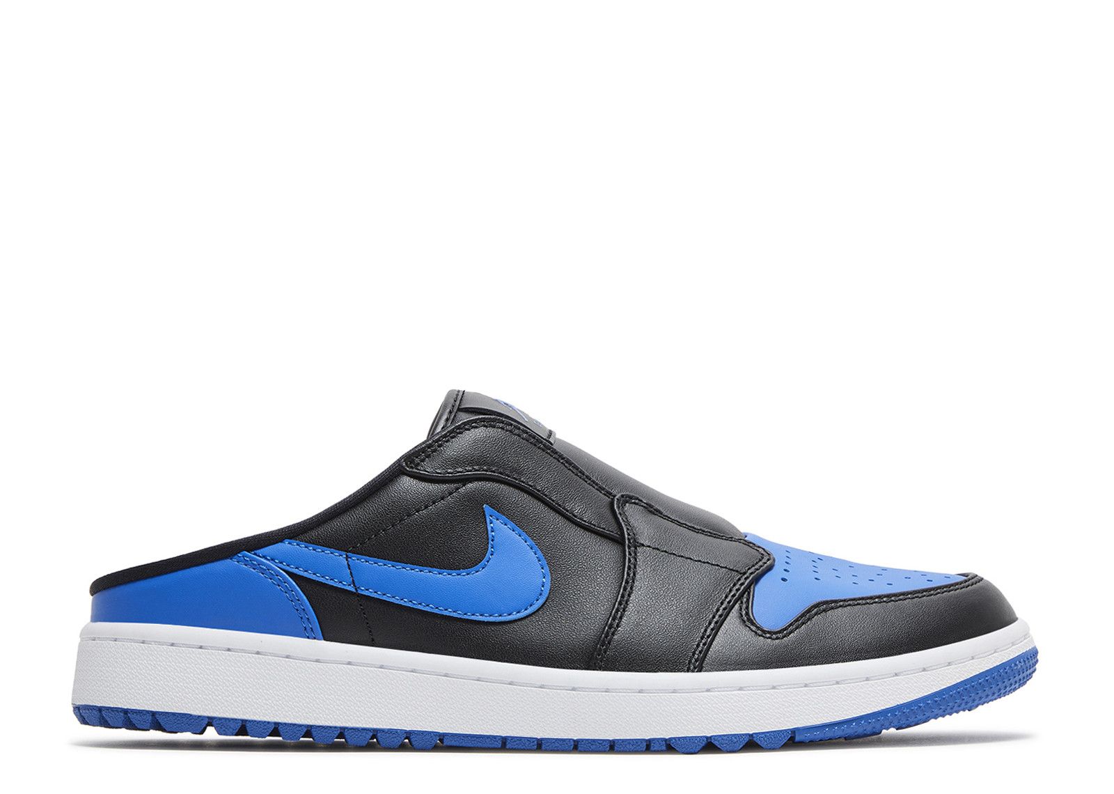 Jordan 1 Mule Golf 'Royal' - Air Jordan - FJ1214 002 - black/white/royal |  Flight Club