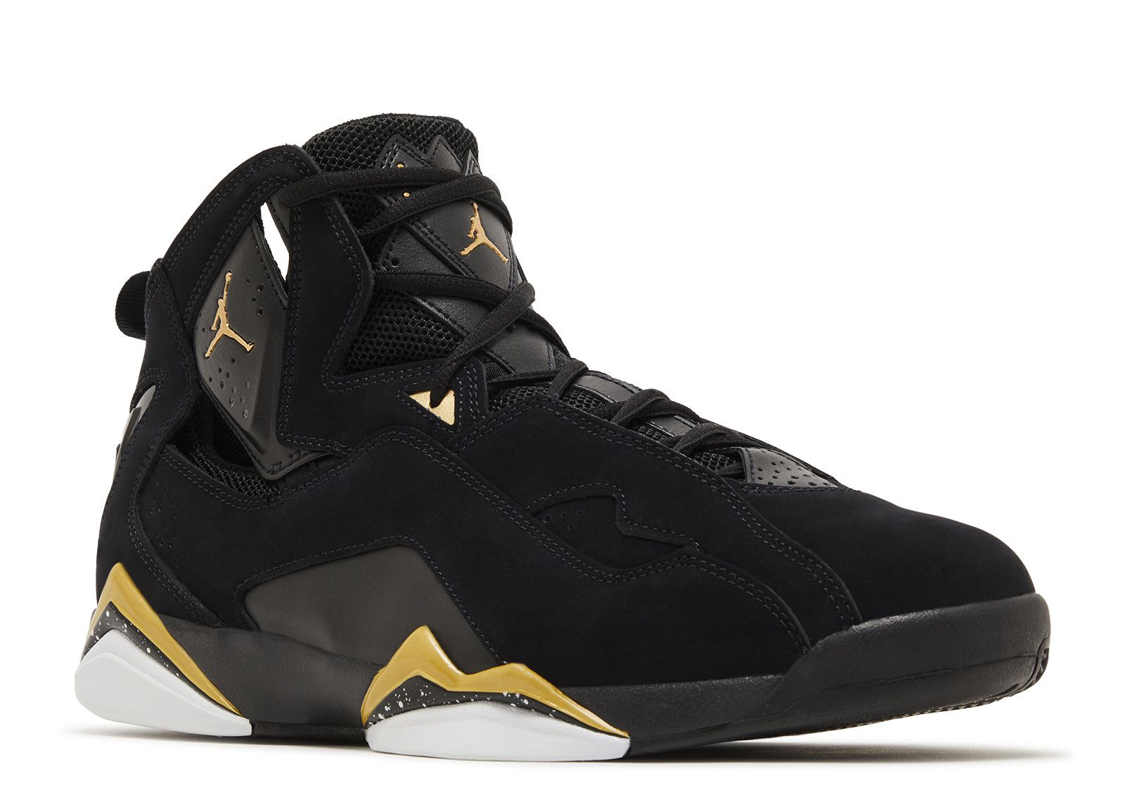 Jordan True Flight ‘Black Metallic Gold Speckled’